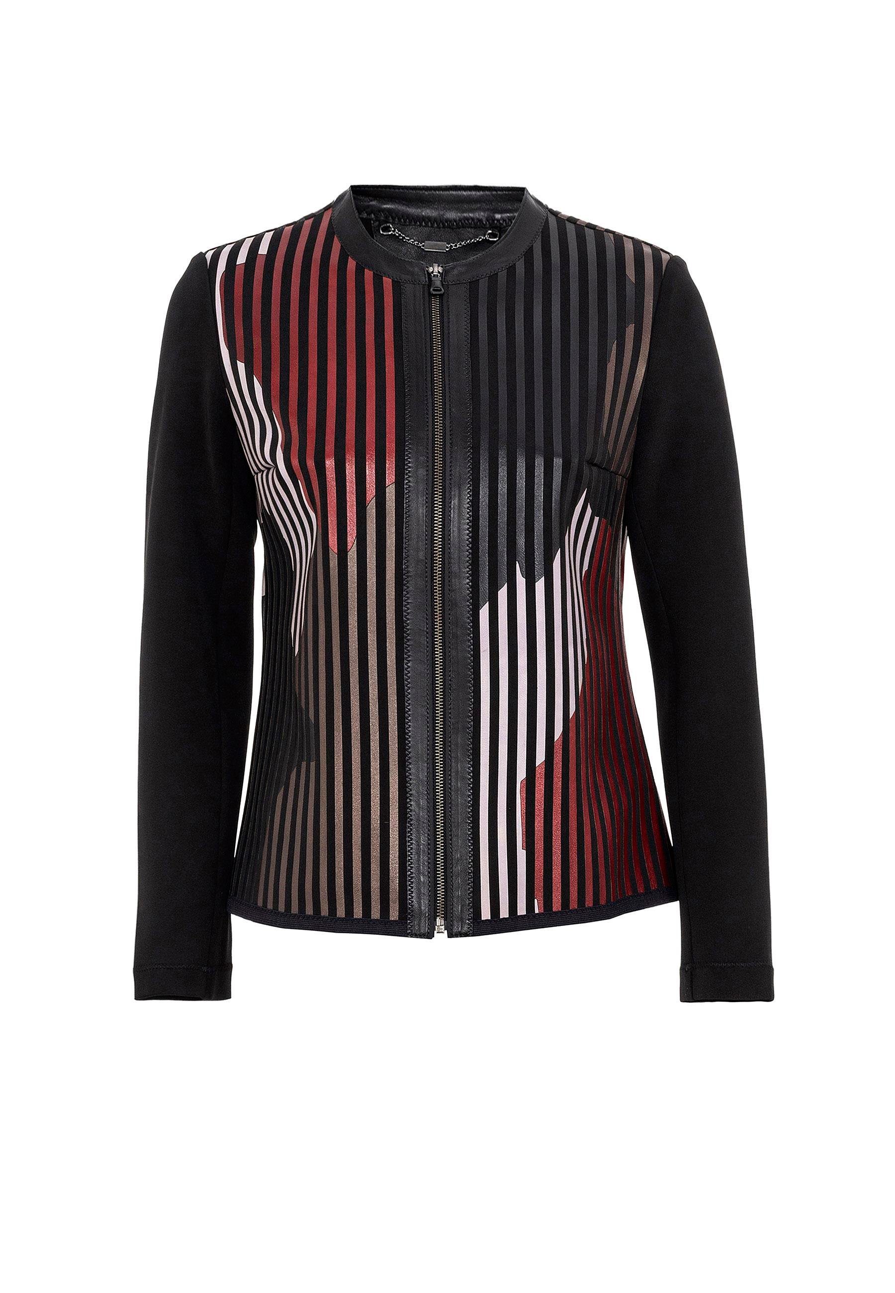 KRT-3020 BAYAN GOMLEK-SİYAH BORDO