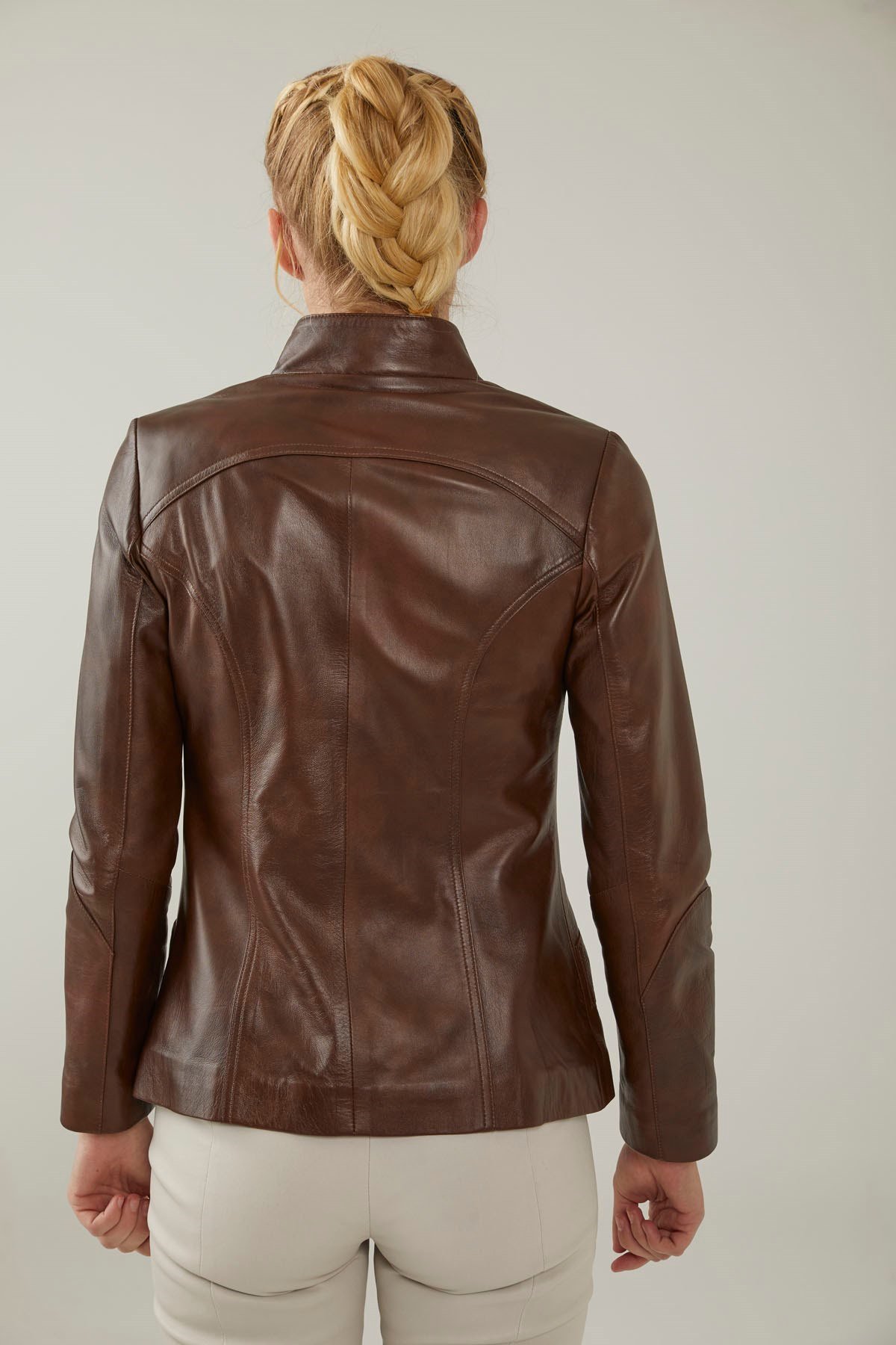 Maeve Women's Leather Coat