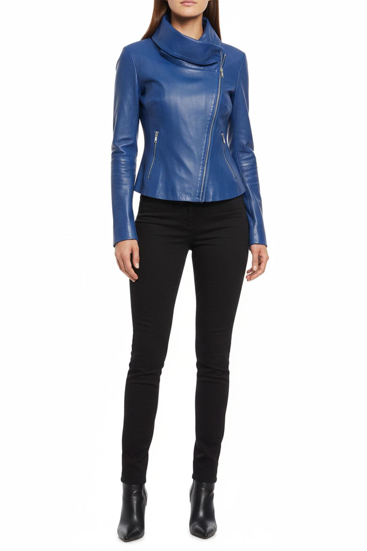 Mavi Benoit Kadın Deri Ceket