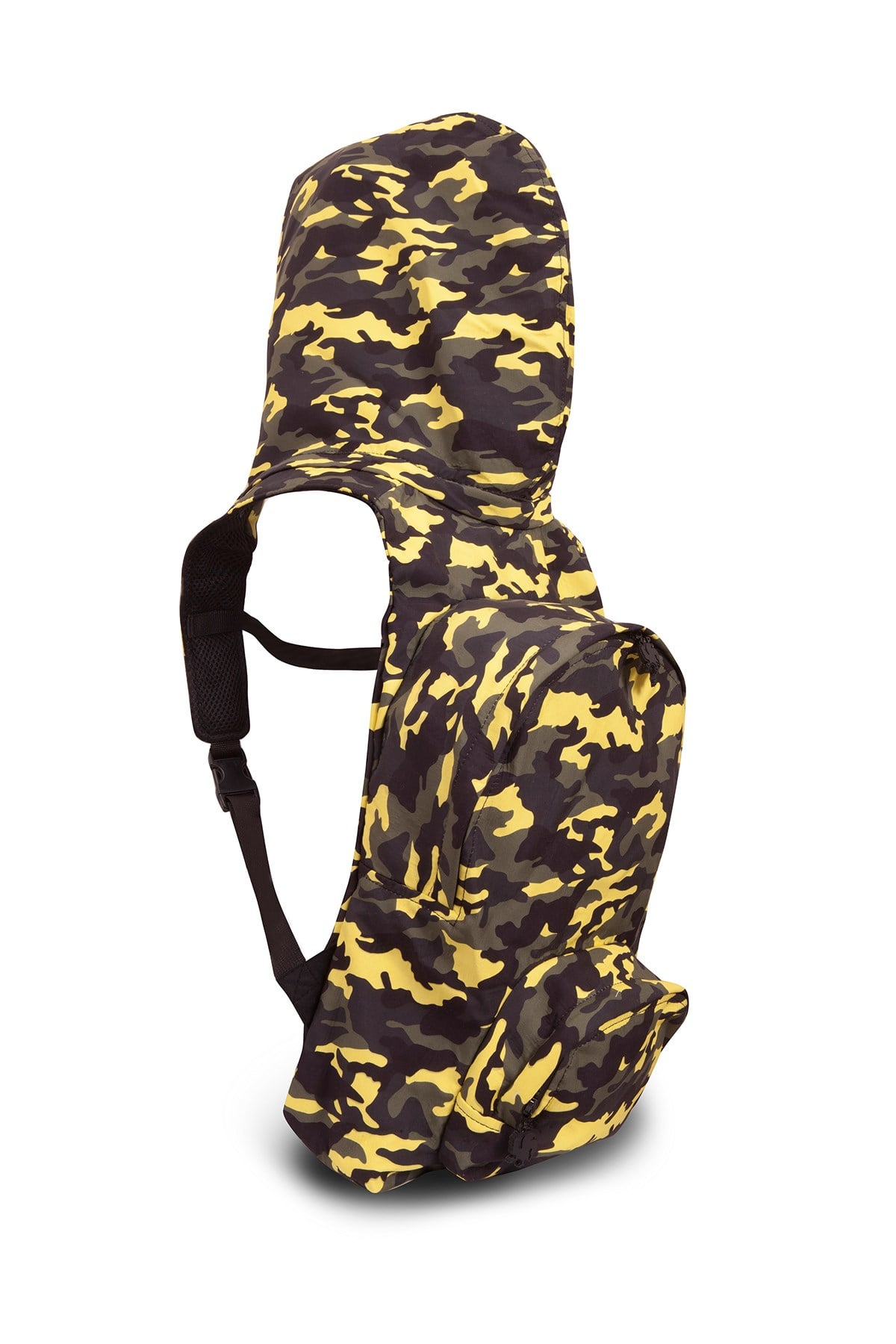 Morikukko Camo Kapüşonlu Sırt Çantası