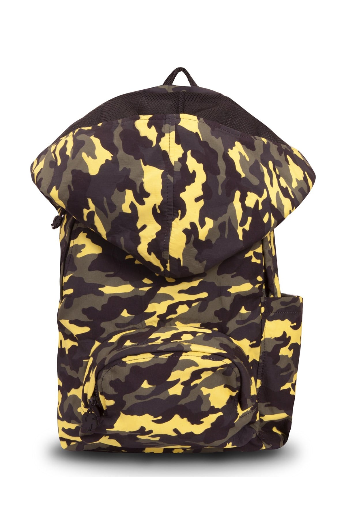Morikukko Camo Kapüşonlu Sırt Çantası