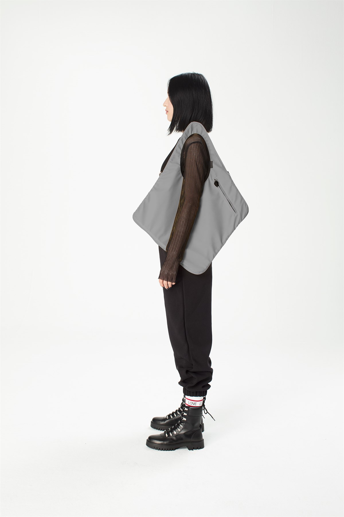 Morikukko Reflektör Parlak Omuz Çantası