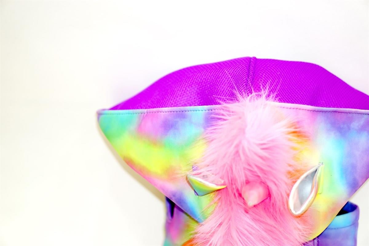 Morikukko Unicorn Oversized Hooded Backpack