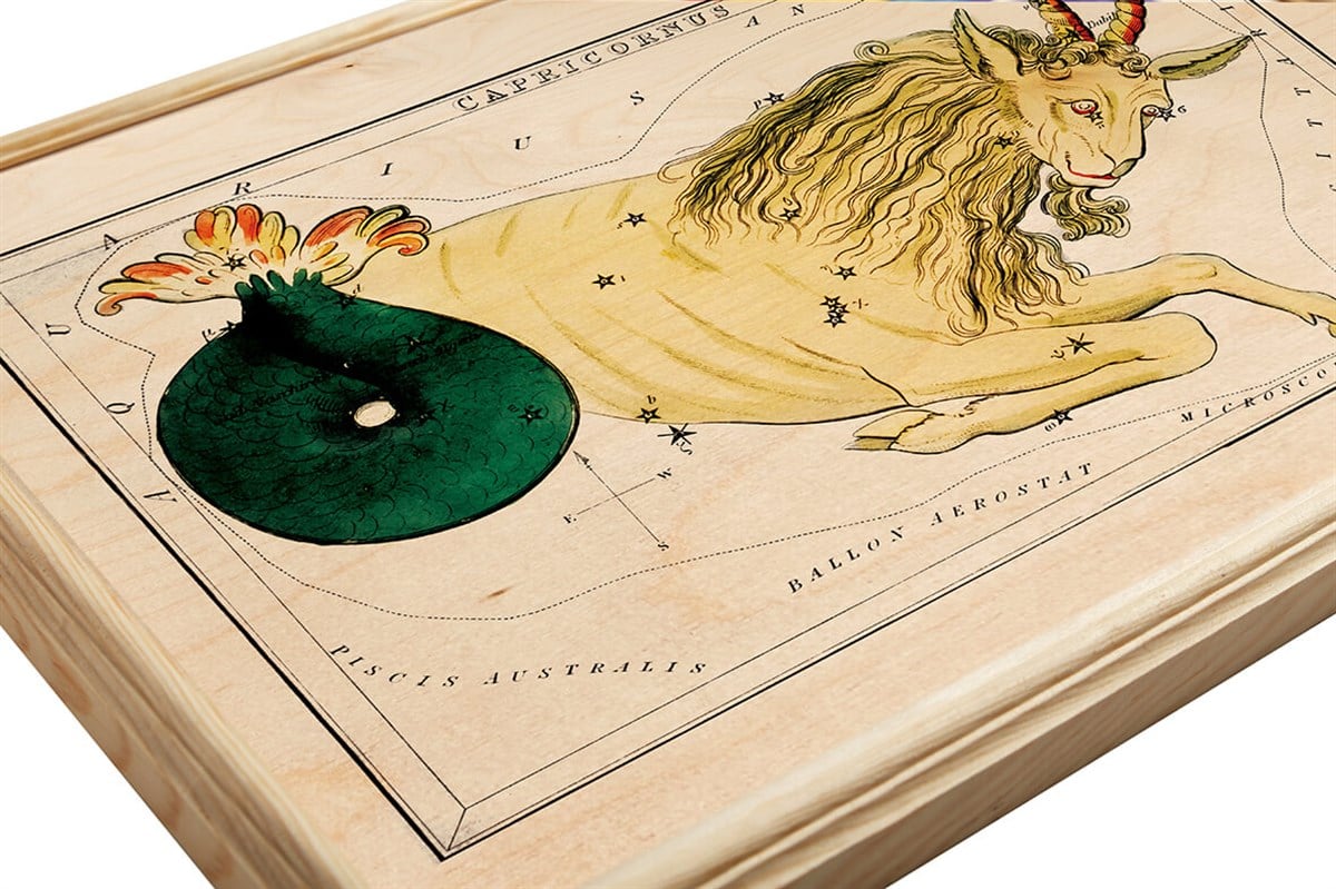 OĞLAK BURCU Ahşap Tablo