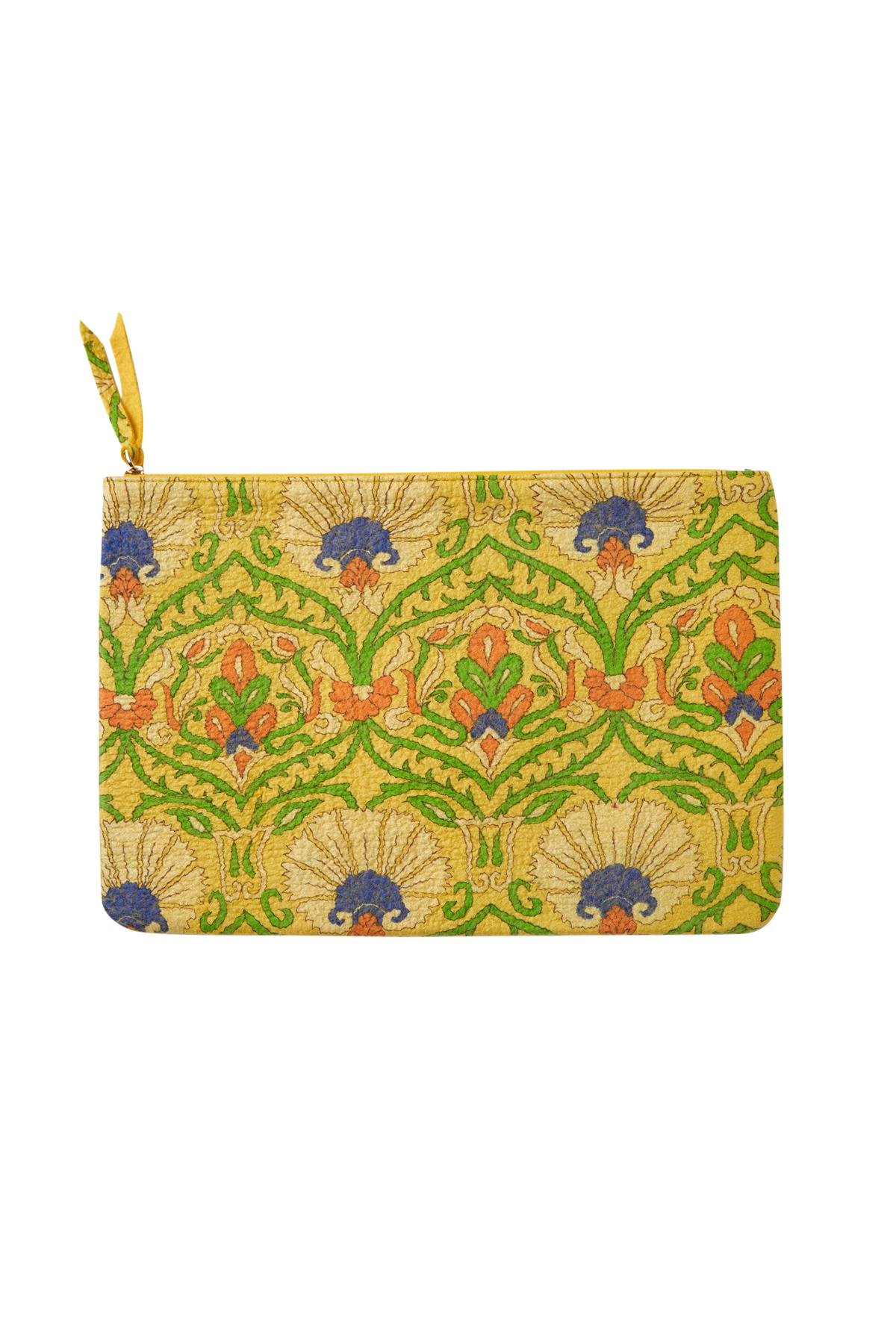 Yellow Small Felt Handbag