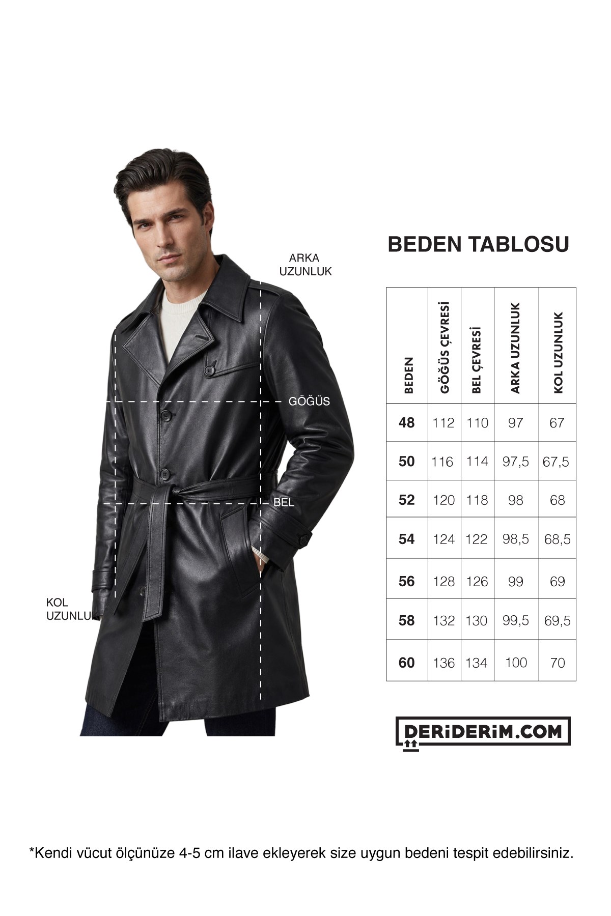 Black Axel Leather Coat