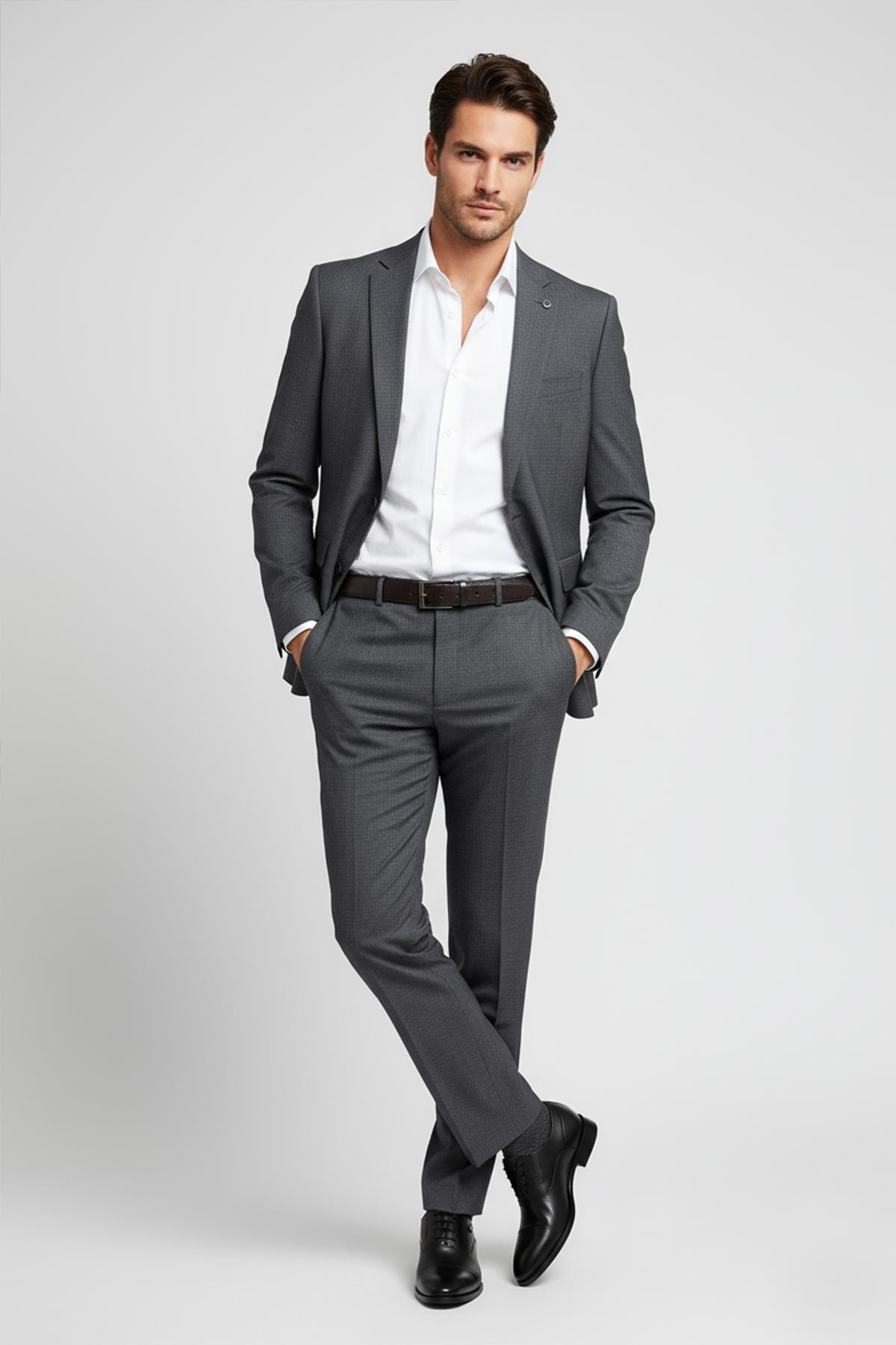 Siyah Deri Klasik Erkek Ayakkabı