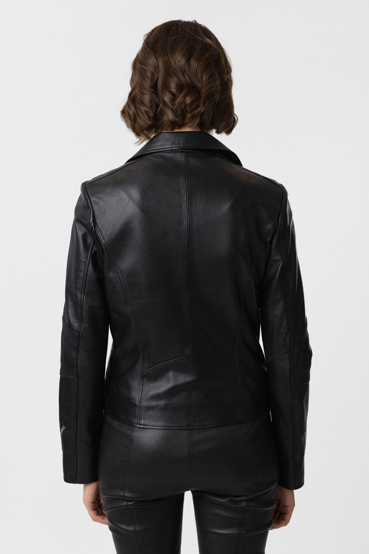 Black Edith Leather Jacket