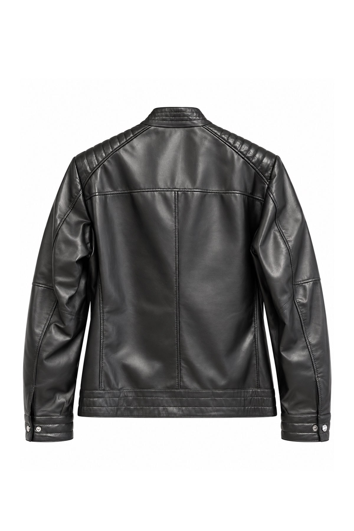 Black Hector Men's Leather Jacket