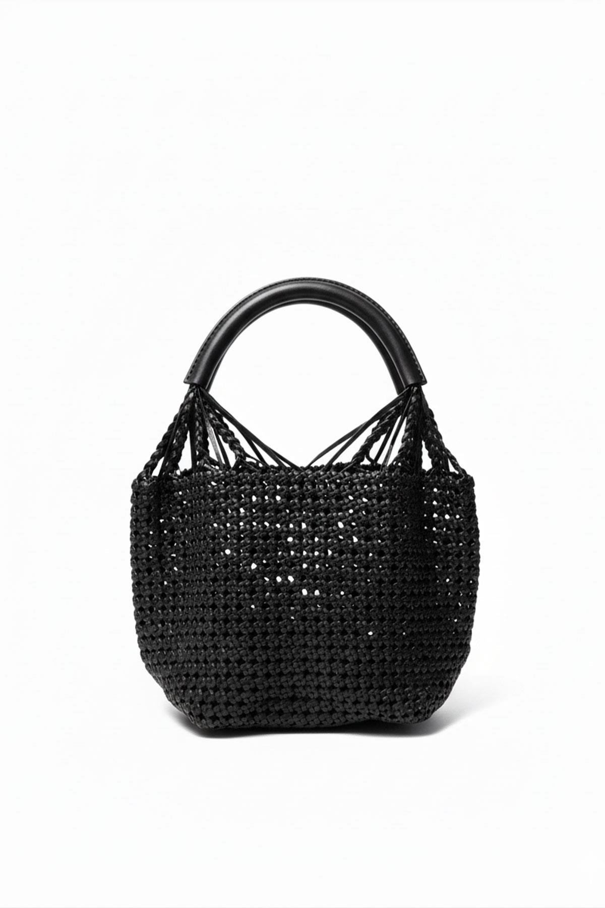 CERES ÖRGÜ DERİ ÇANTA