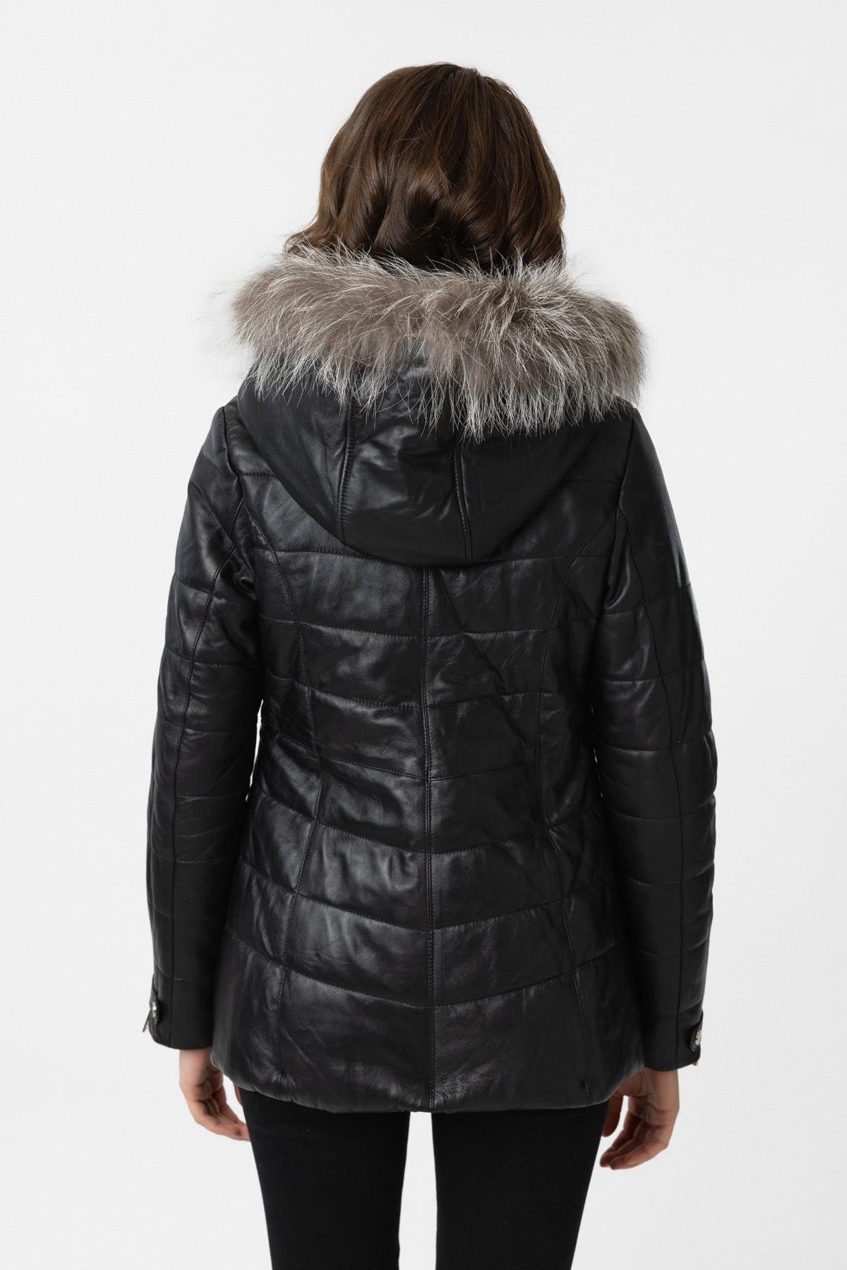 Serena WomenS Leather Coat