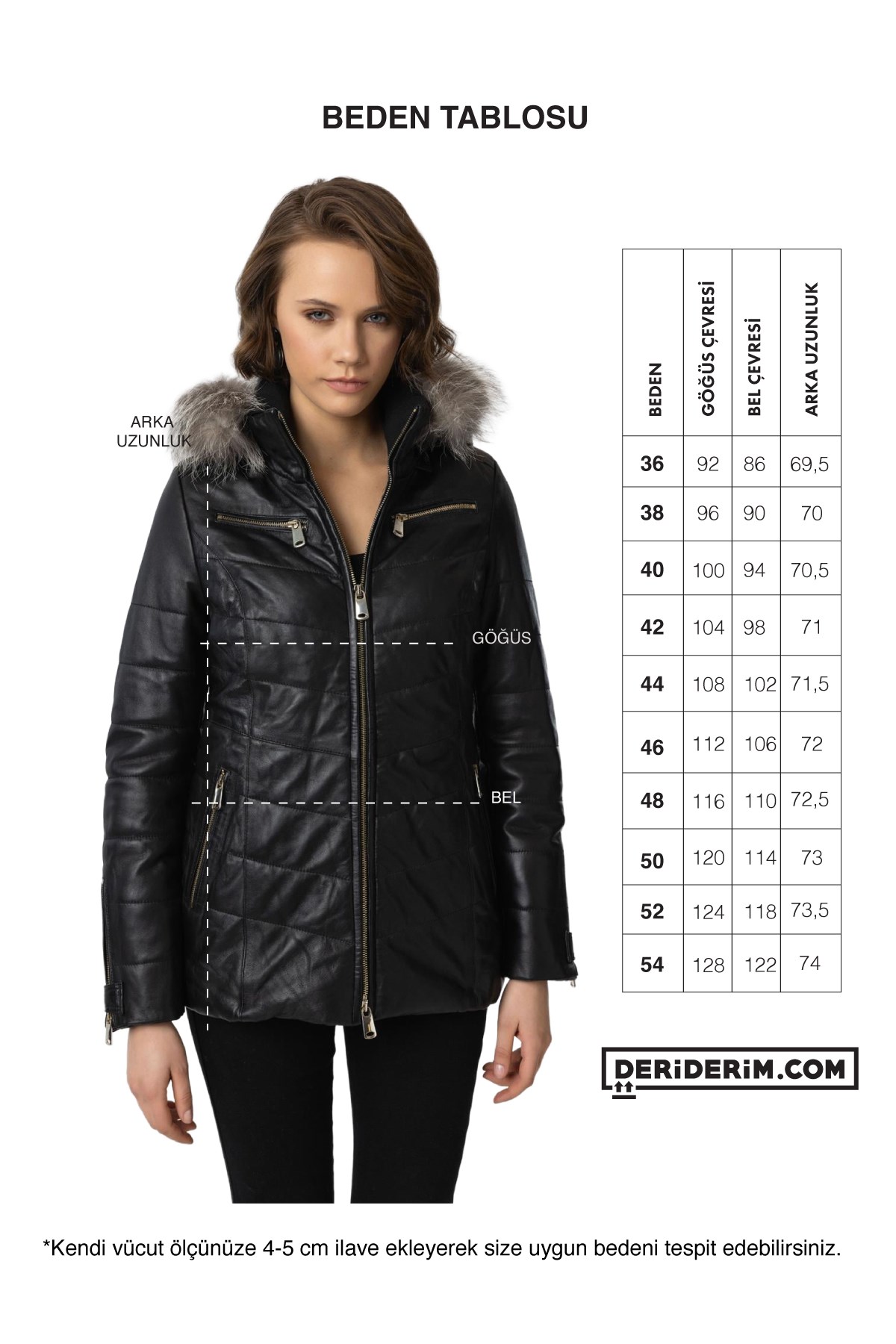 Serena WomenS Leather Coat
