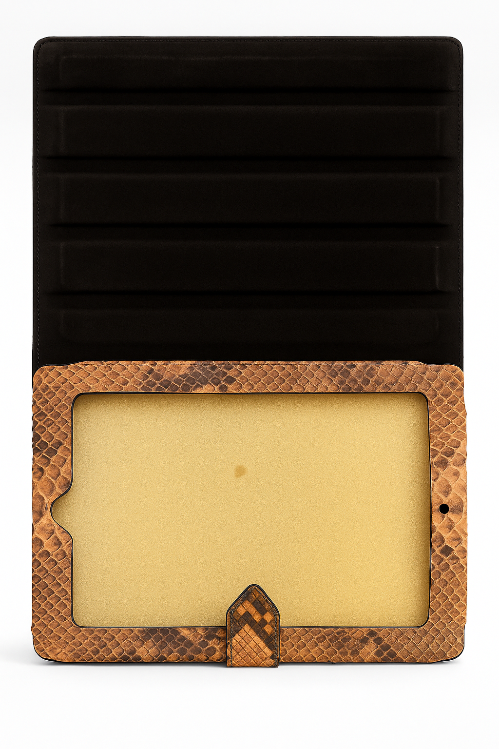 Somon Hakiki Deri 12 İnç Ipad Tablet Kılıfı