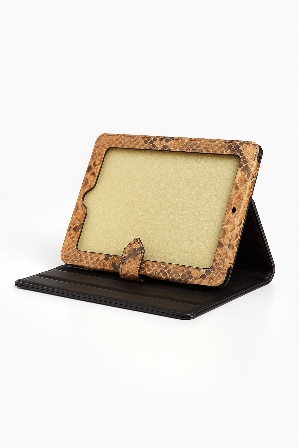 Somon Hakiki Deri 12 İnç Ipad Tablet Kılıfı