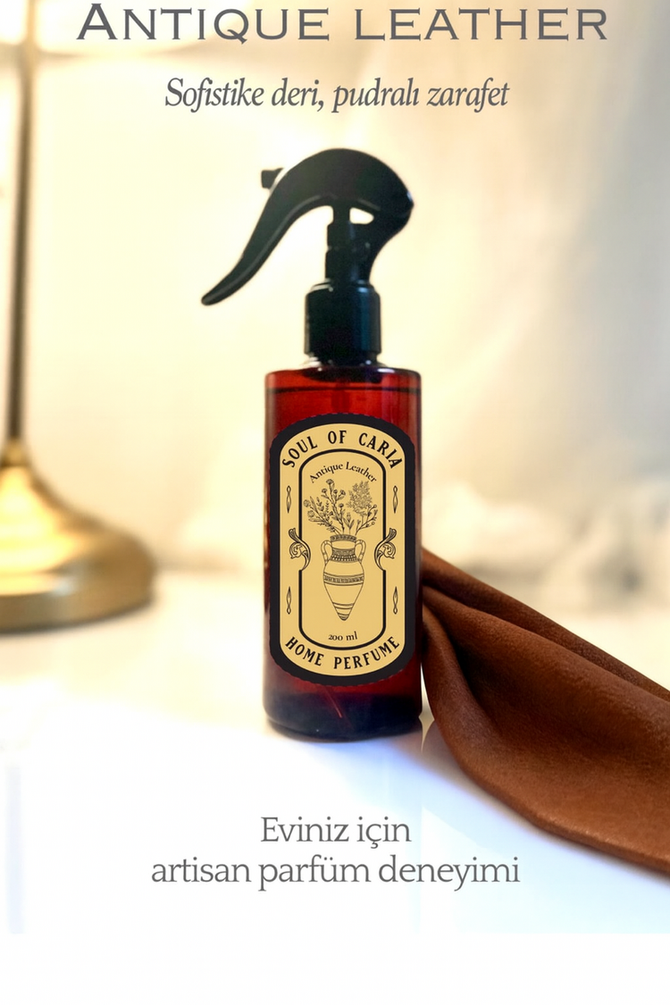 SOUF OF CARIA EAU DE COLOGNE ANTIQUE LEATHER 200 ML