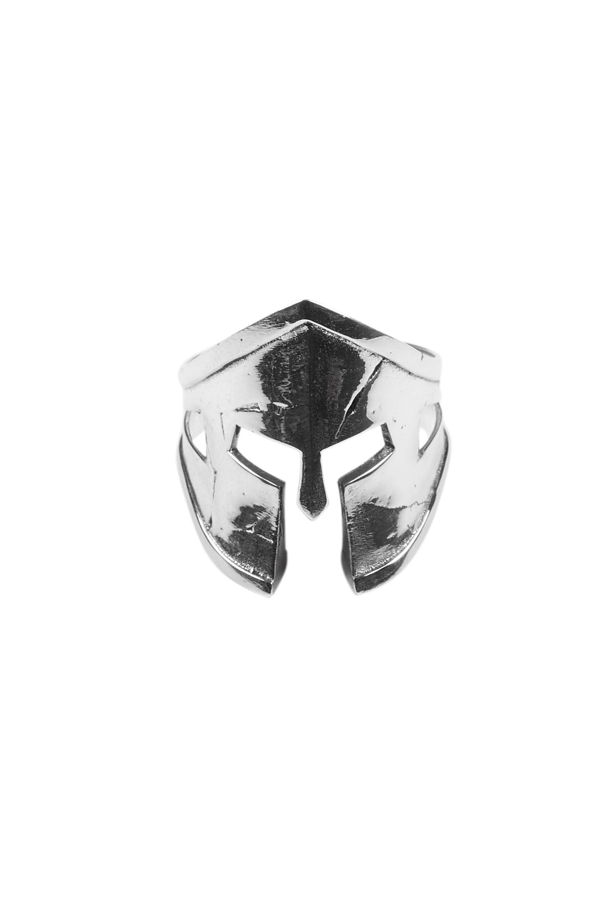 SPARTAN MASK MODEL TASARIM 925 AYAR GÜMÜŞ YÜZÜK