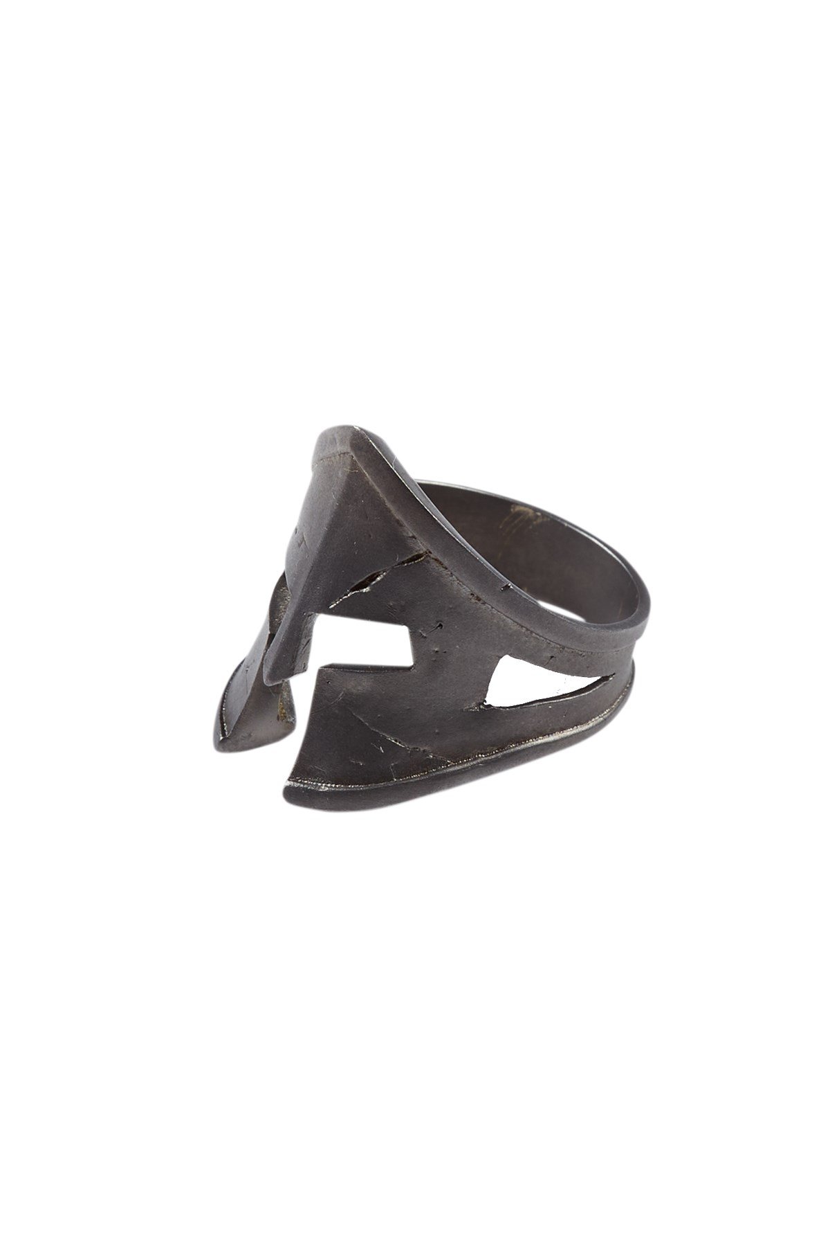 SPARTAN MASK MODEL TASARIM 925 AYAR GÜMÜŞ YÜZÜK