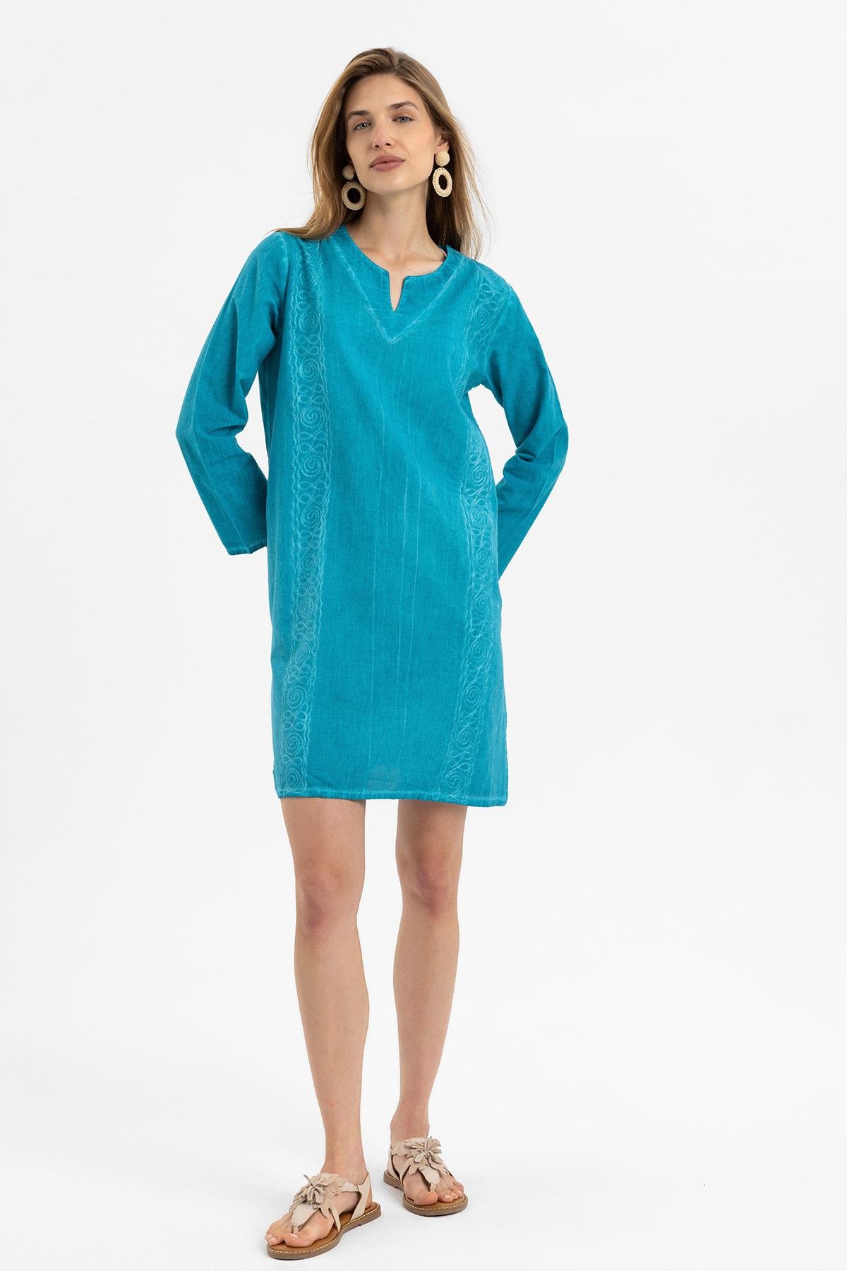 U-511 KADIN KISA ELBİSE