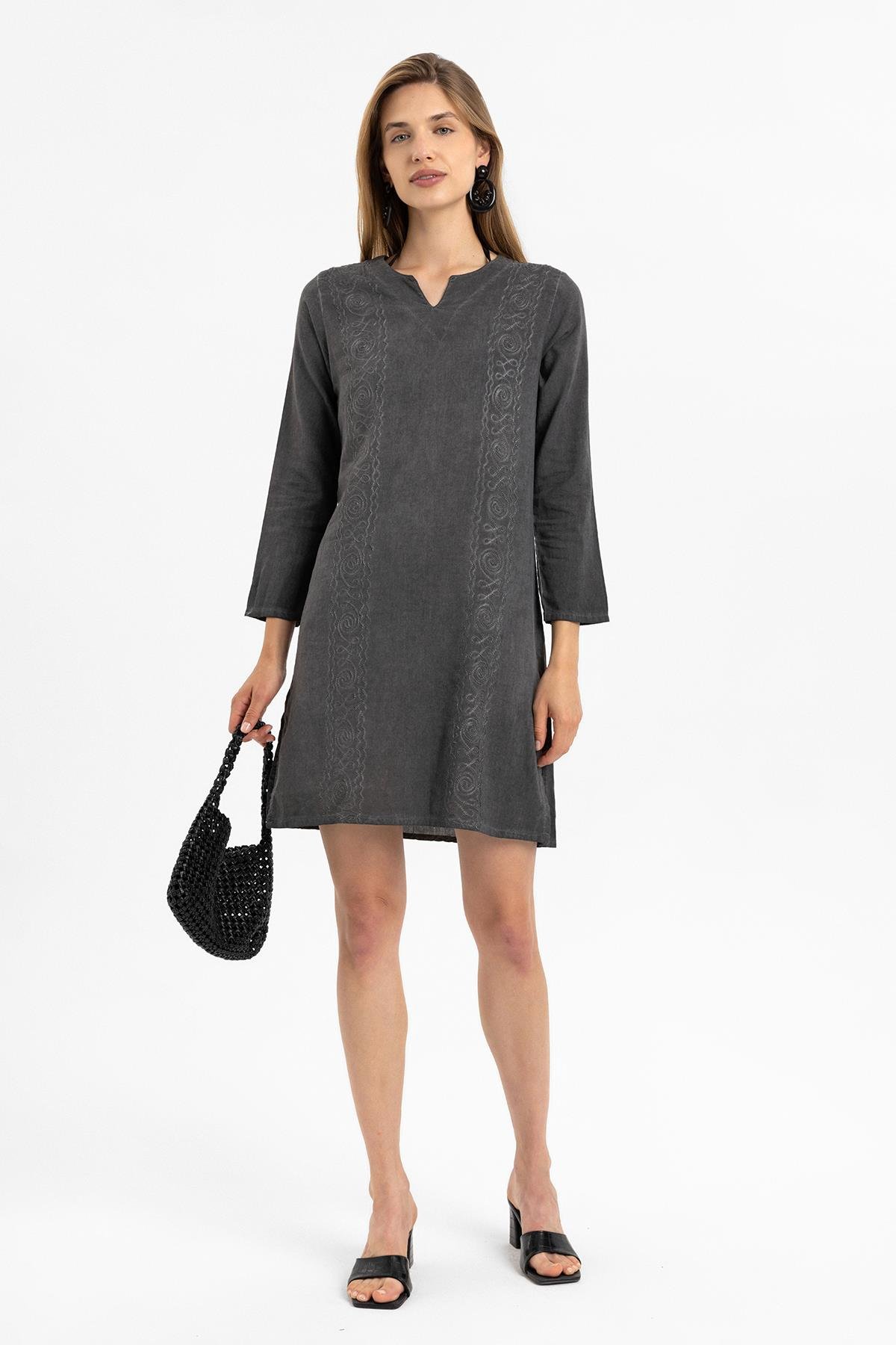 U-511 KADIN KISA ELBİSE