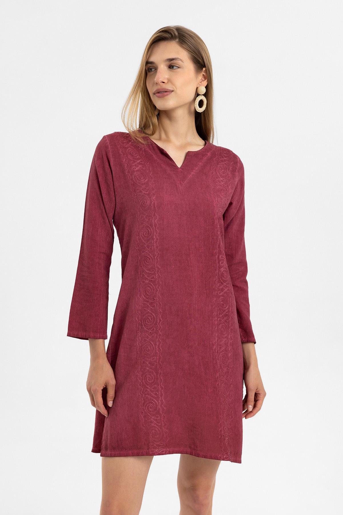 U-511 KADIN KISA ELBİSE