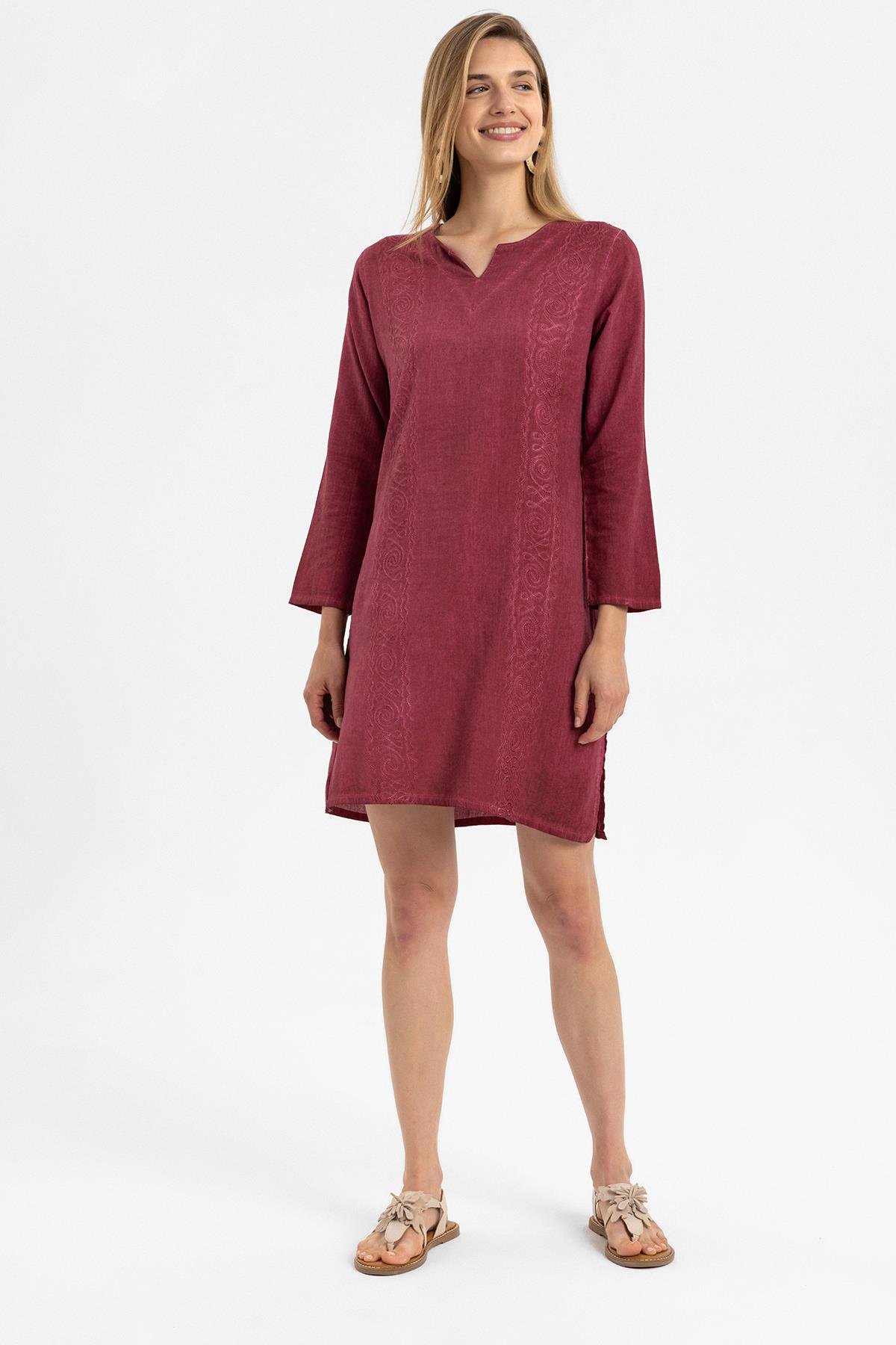 U-511 KADIN KISA ELBİSE