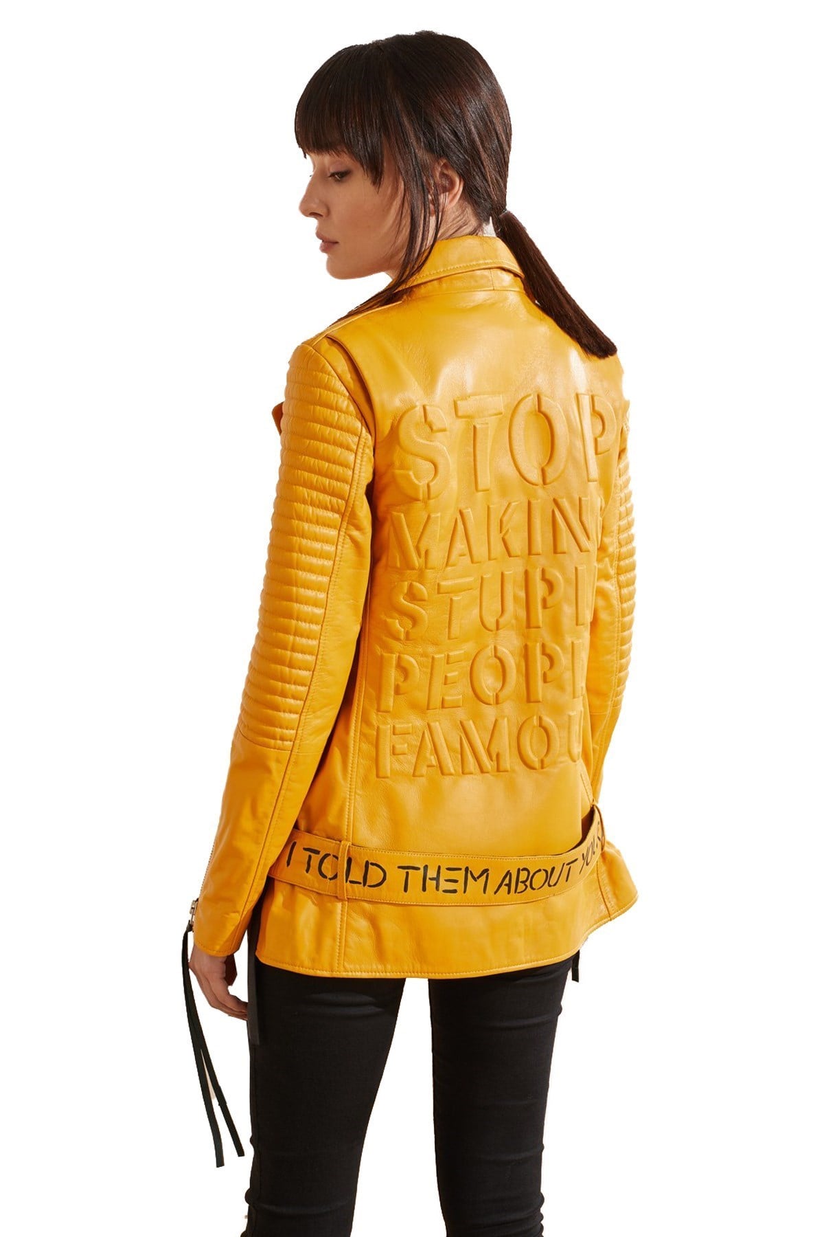 Ulrika Kadın Deri Mont