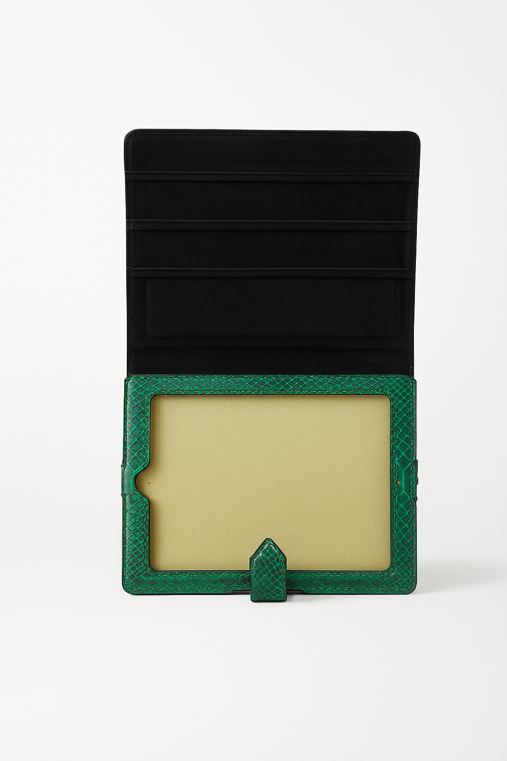 Yeşil Hakiki Yılan Derisi Tablet Kılıfı