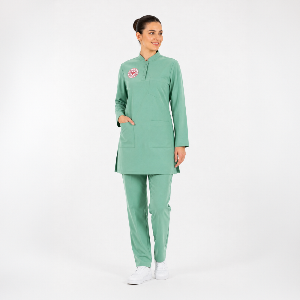 AİLE SAĞLIĞI TESETTÜR FORMASI LİKRALI SCRUBS TAKIM (BERMUDA) SAĞLIK BAKANLIĞI UYUMLUsağlık bakanlığı yeni formaları, sağlık bakanlığı logolu scrubs, sağlık bakanlığı hastane forması, hemşire forması, doktor forması, tesettür hemşire forması, cerrahi forması, medikal forma, lacivert hemşire forması, doktor önlüğü, hemşire önlüğü, scrubsSağlık Bakanlığı Standart Formaları