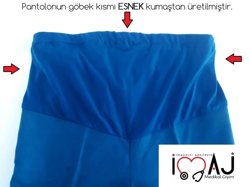 Uzun Kollu Hamile Forma, Alpaka kumaş