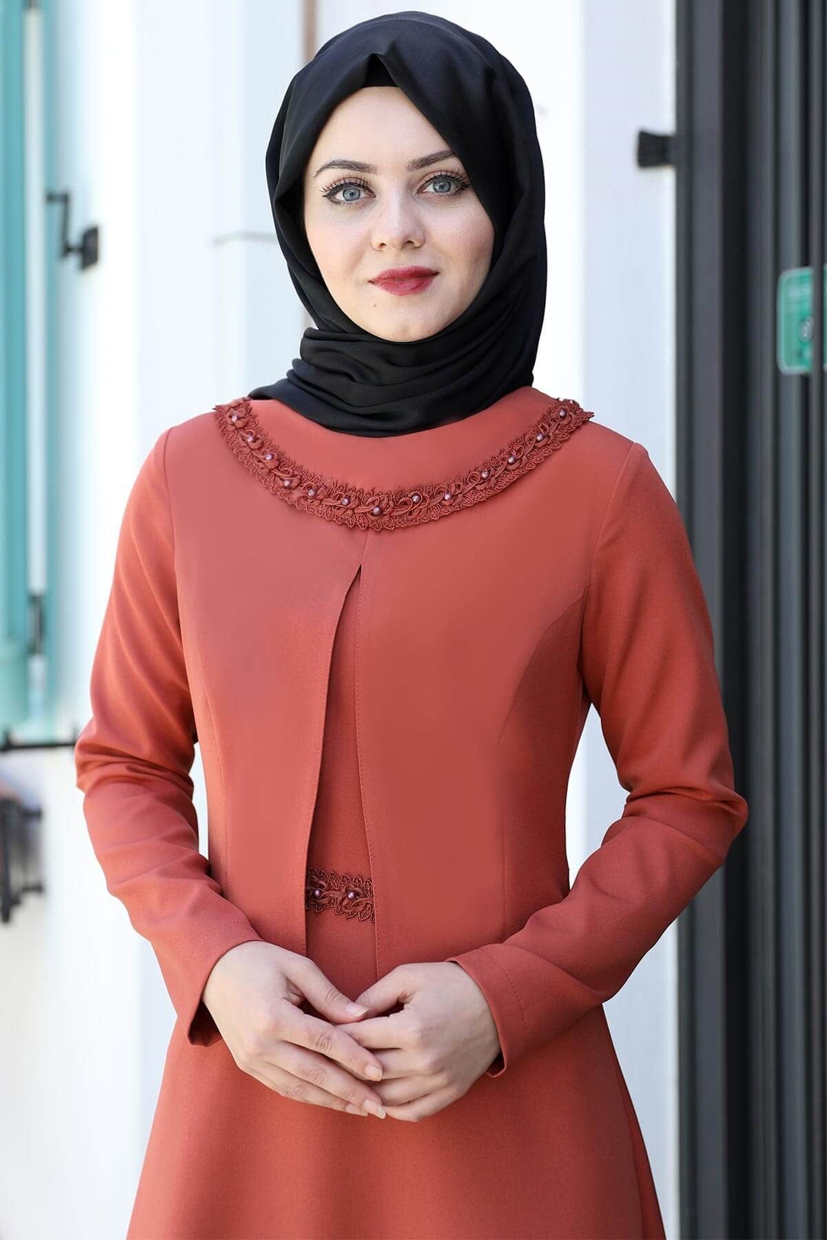 AYLİZ ELBİSEAHN176-KİREMİTAhunisa