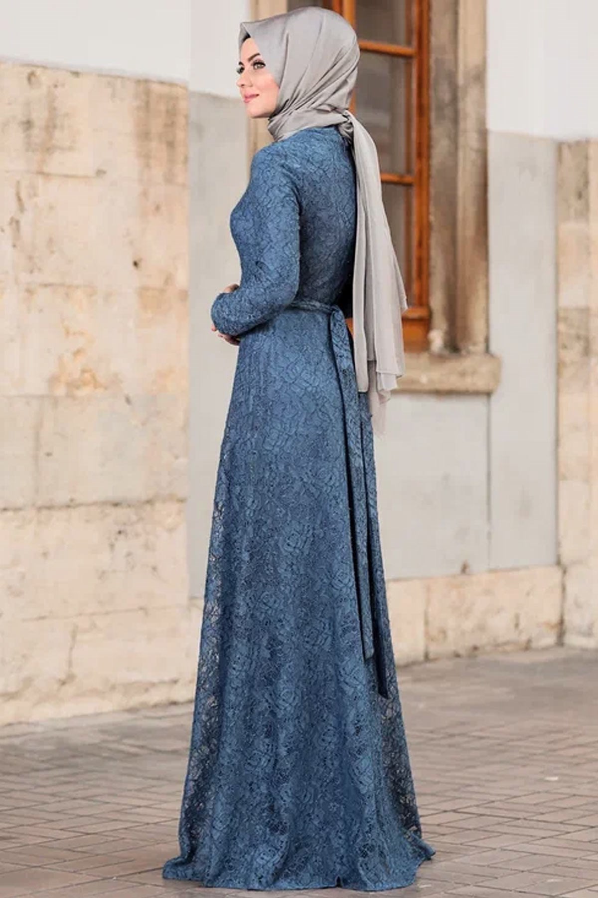 TANEM ABİYEAHN180-İNDİGOAhunisa