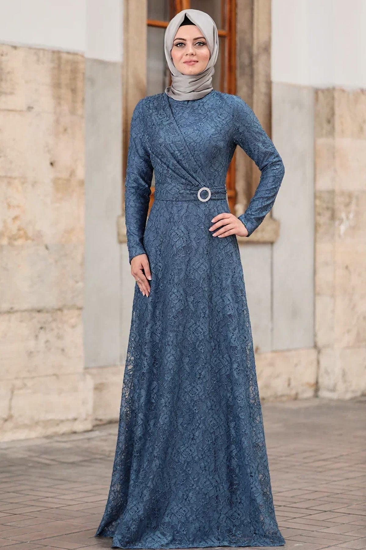 TANEM ABİYEAHN180-İNDİGOAhunisa