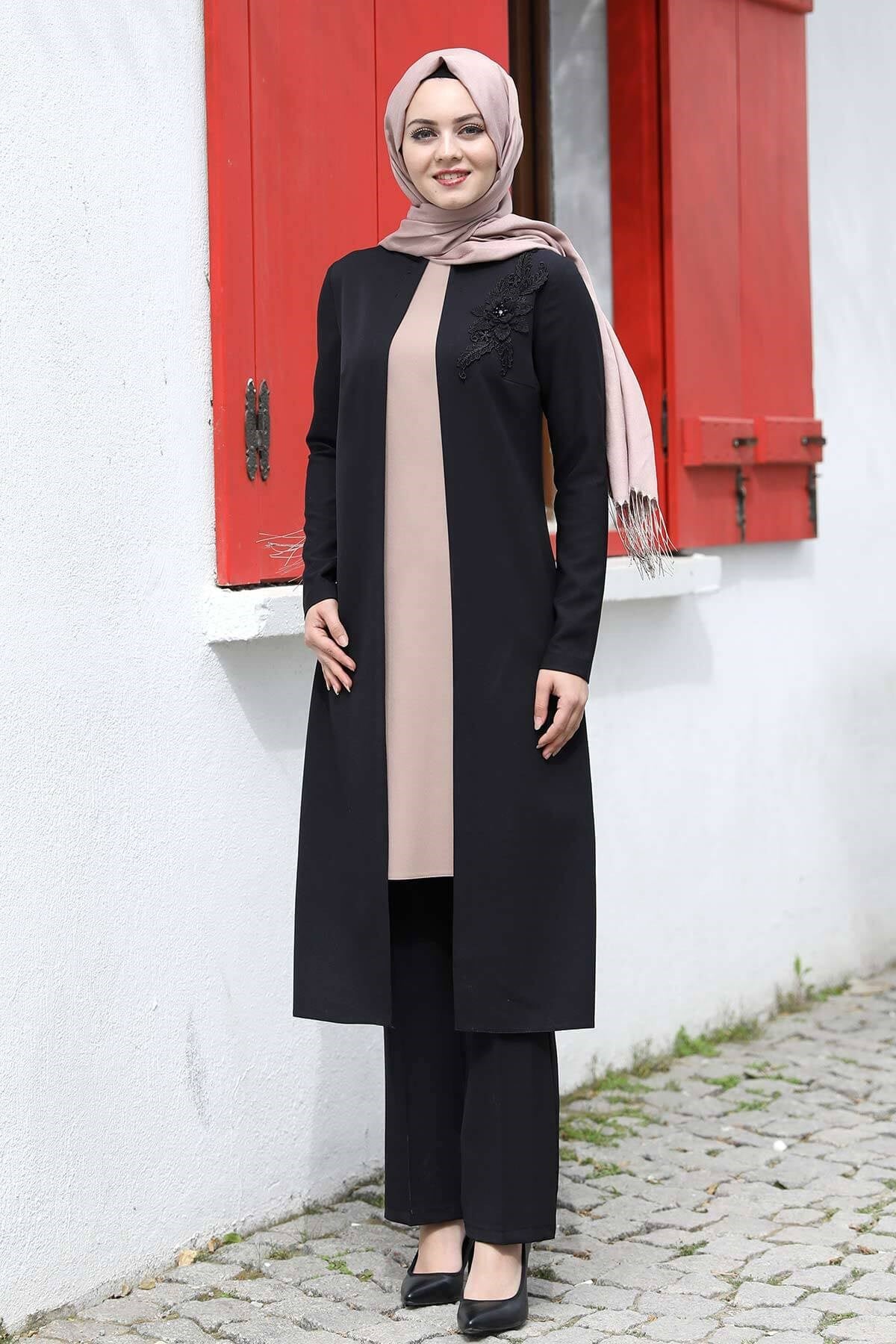 ZÜMRA TAKIMAHN181-SİYAHAhunisa