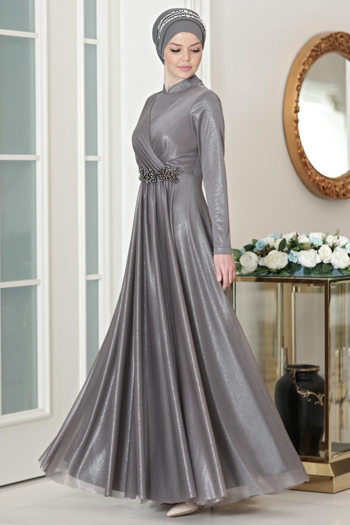 SAHRA ABİYEAHN200-ANTRASİTAhunisa