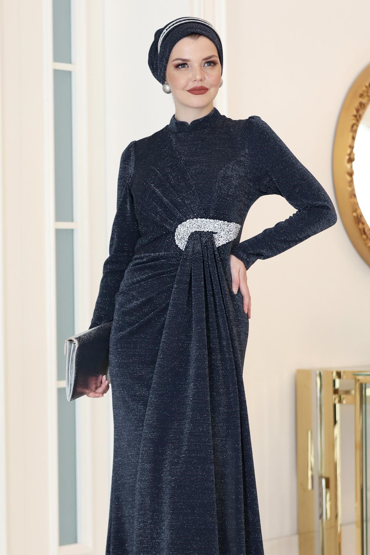 DAMLA ABİYEAHN206-LACİVERTAhunisa