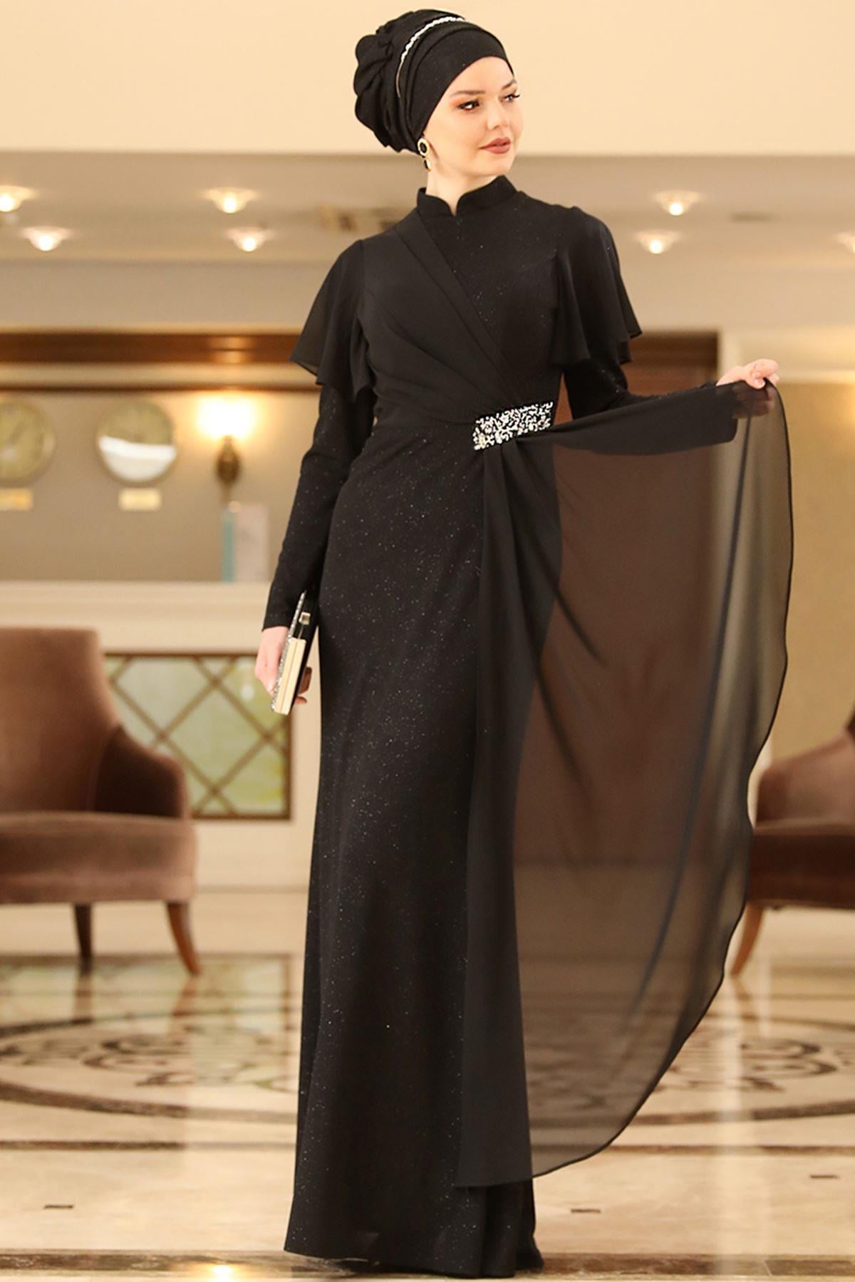 HAZAL ABİYEAHN220-SİYAHAhunisa