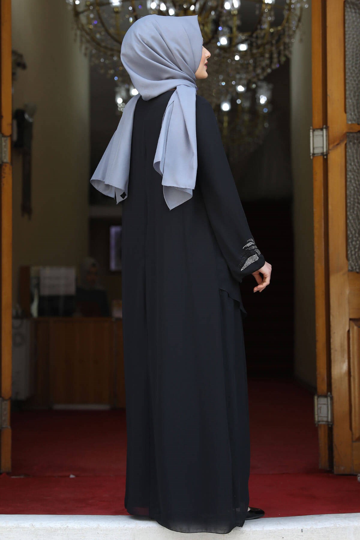 Fulya Abiye Siyah AMH638AMH638-SİYAHAmine Hüma