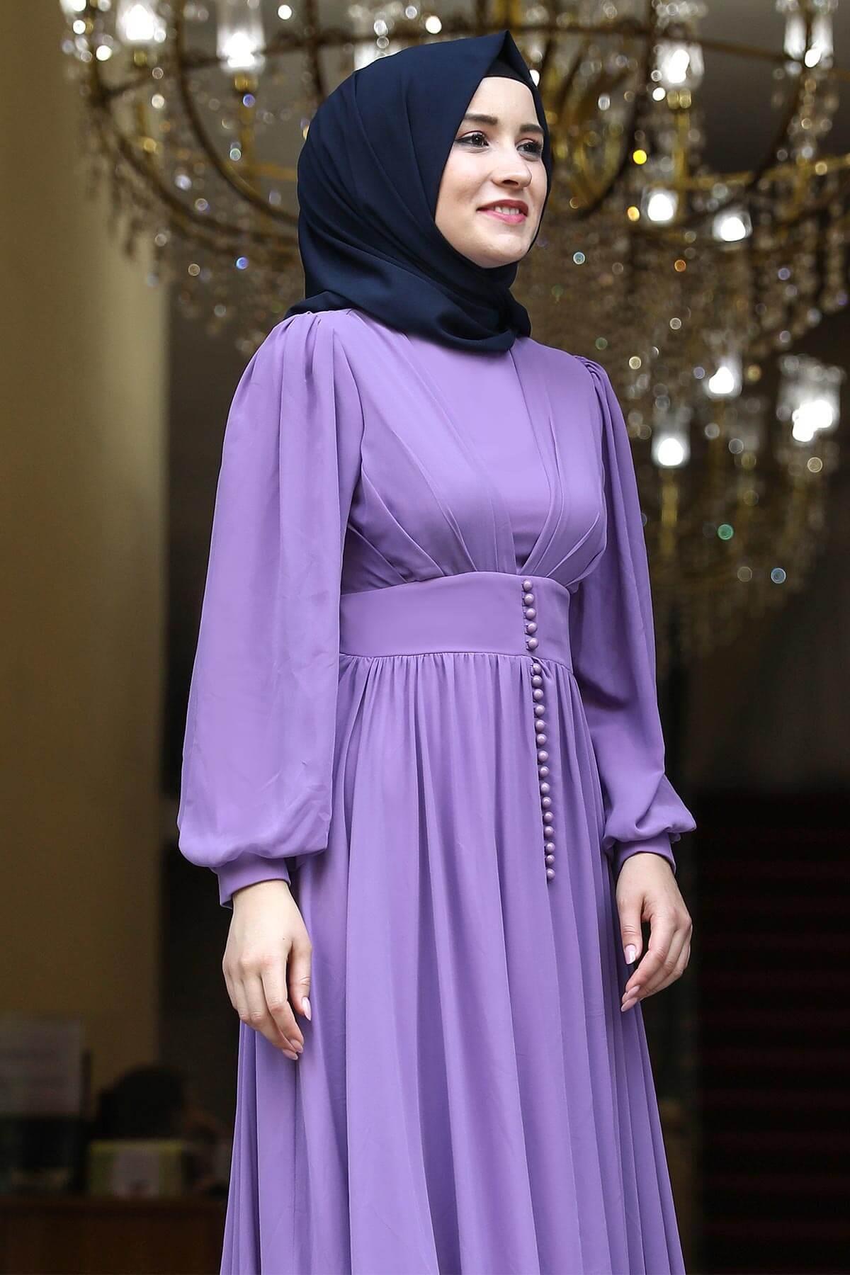 Efsane Abiye Lila AMH722AMH722-LİLAAmine Hüma