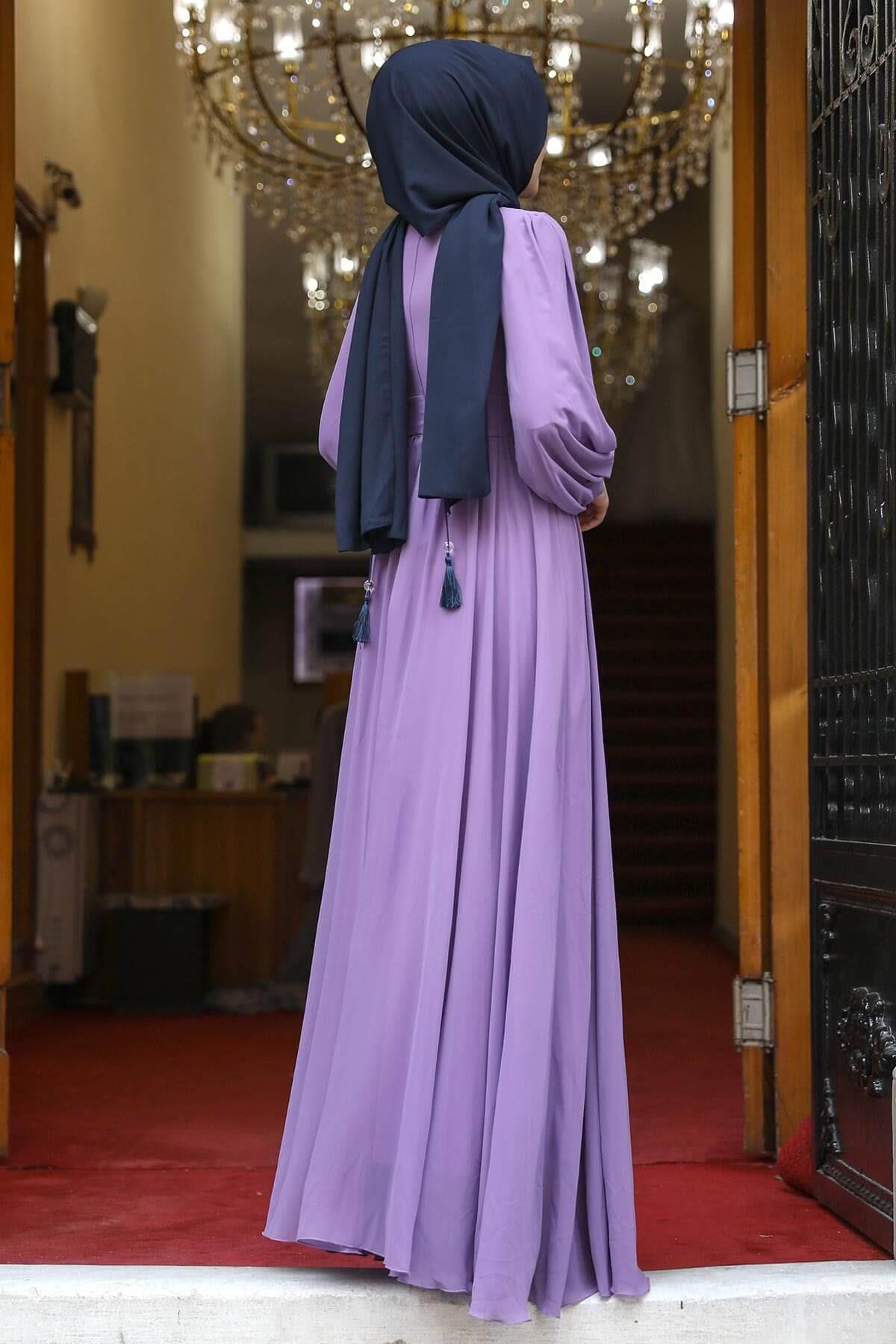 Efsane Abiye Lila AMH722AMH722-LİLAAmine Hüma