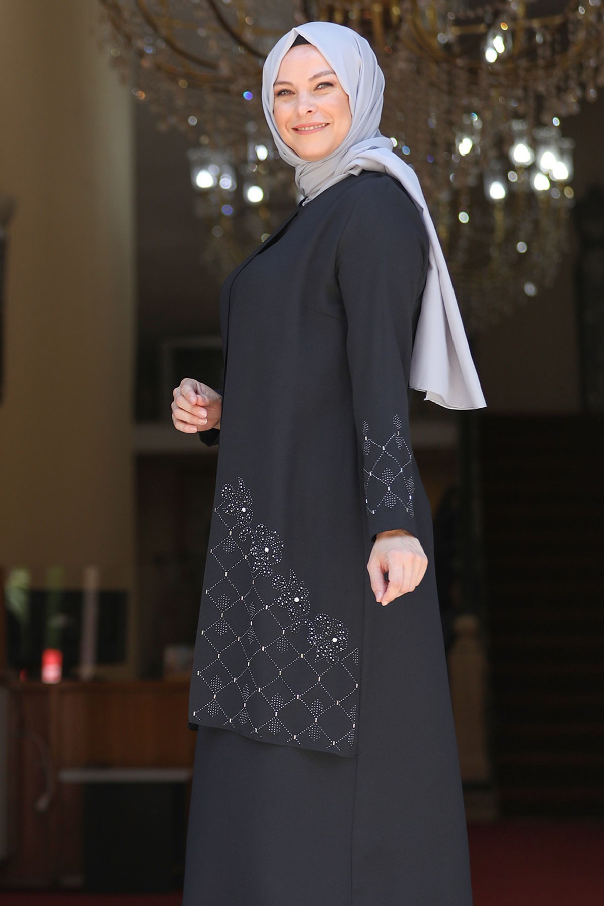 RABİA ABİYEAMH788-SİYAHAmine Hüma