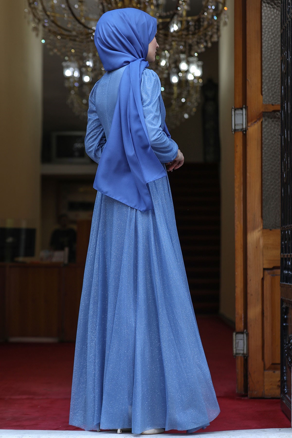 MİHRİMAH ABİYEAMH802-İNDİGOAmine Hüma