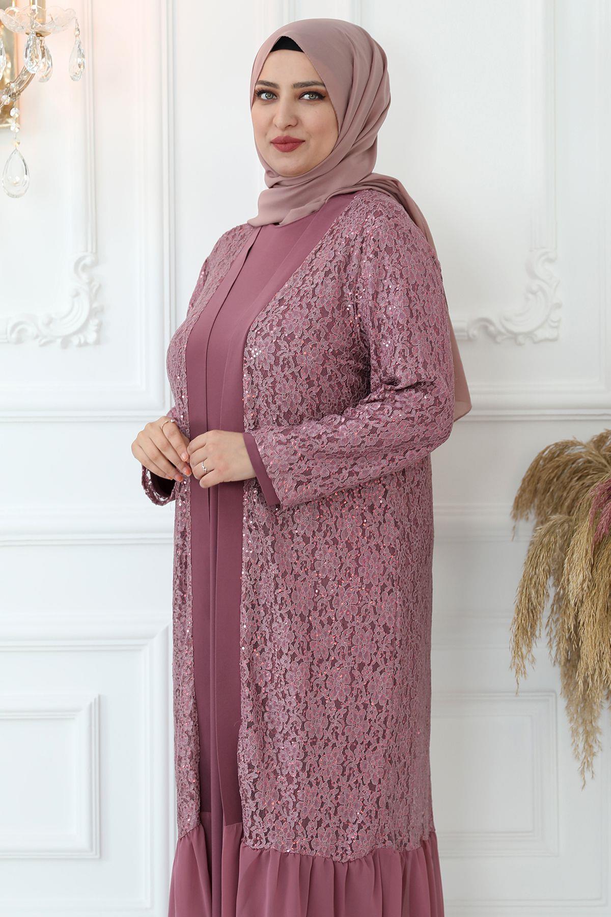 Asrın Abiye Gül Kurusu AMH830AMH830-GÜL KURUSUAmine Hüma