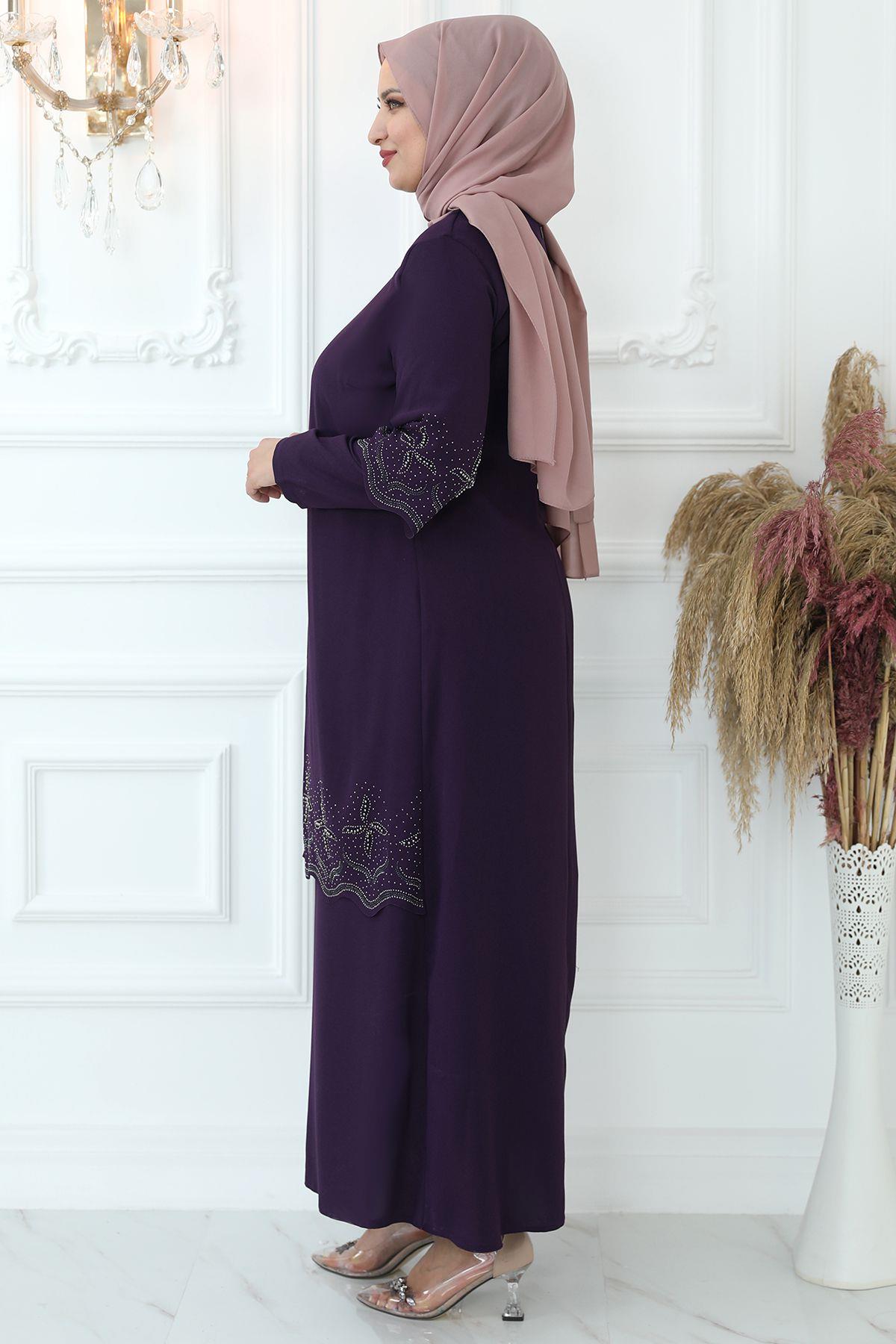 Yıldız Abiye Mürdüm AMH840AMH840-MÜRDÜMAmine Hüma