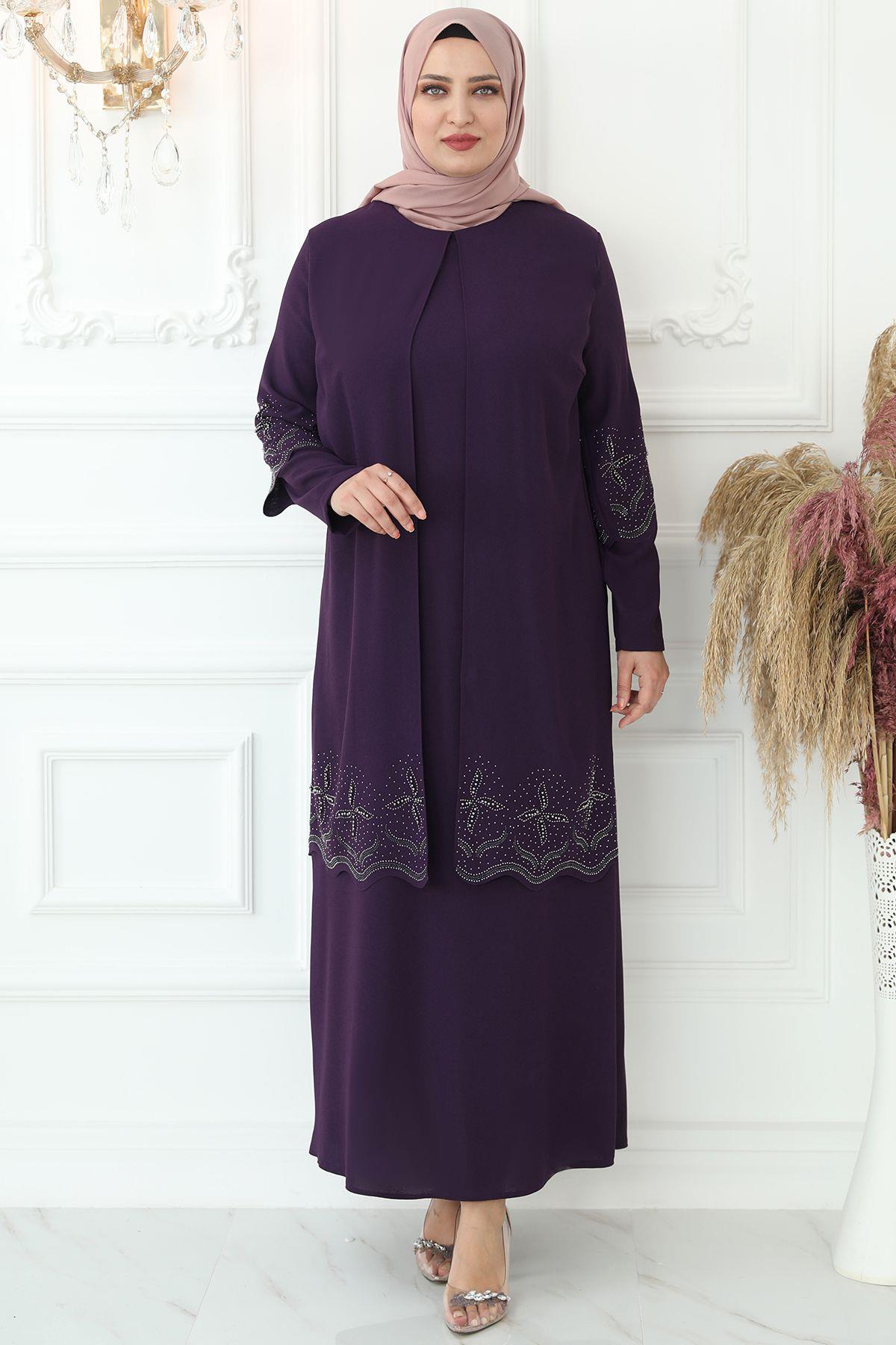 Yıldız Abiye Mürdüm AMH840AMH840-MÜRDÜMAmine Hüma