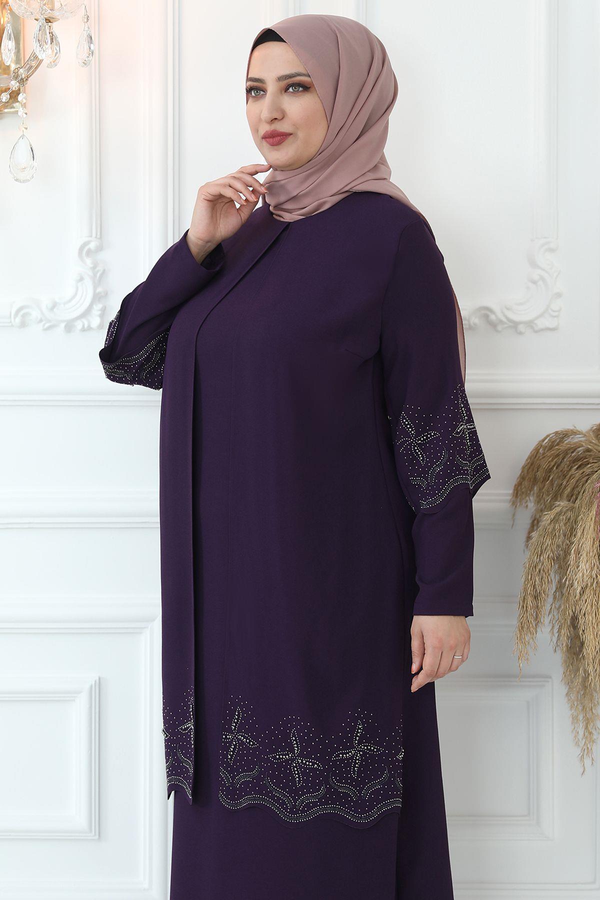 Yıldız Abiye Mürdüm AMH840AMH840-MÜRDÜMAmine Hüma