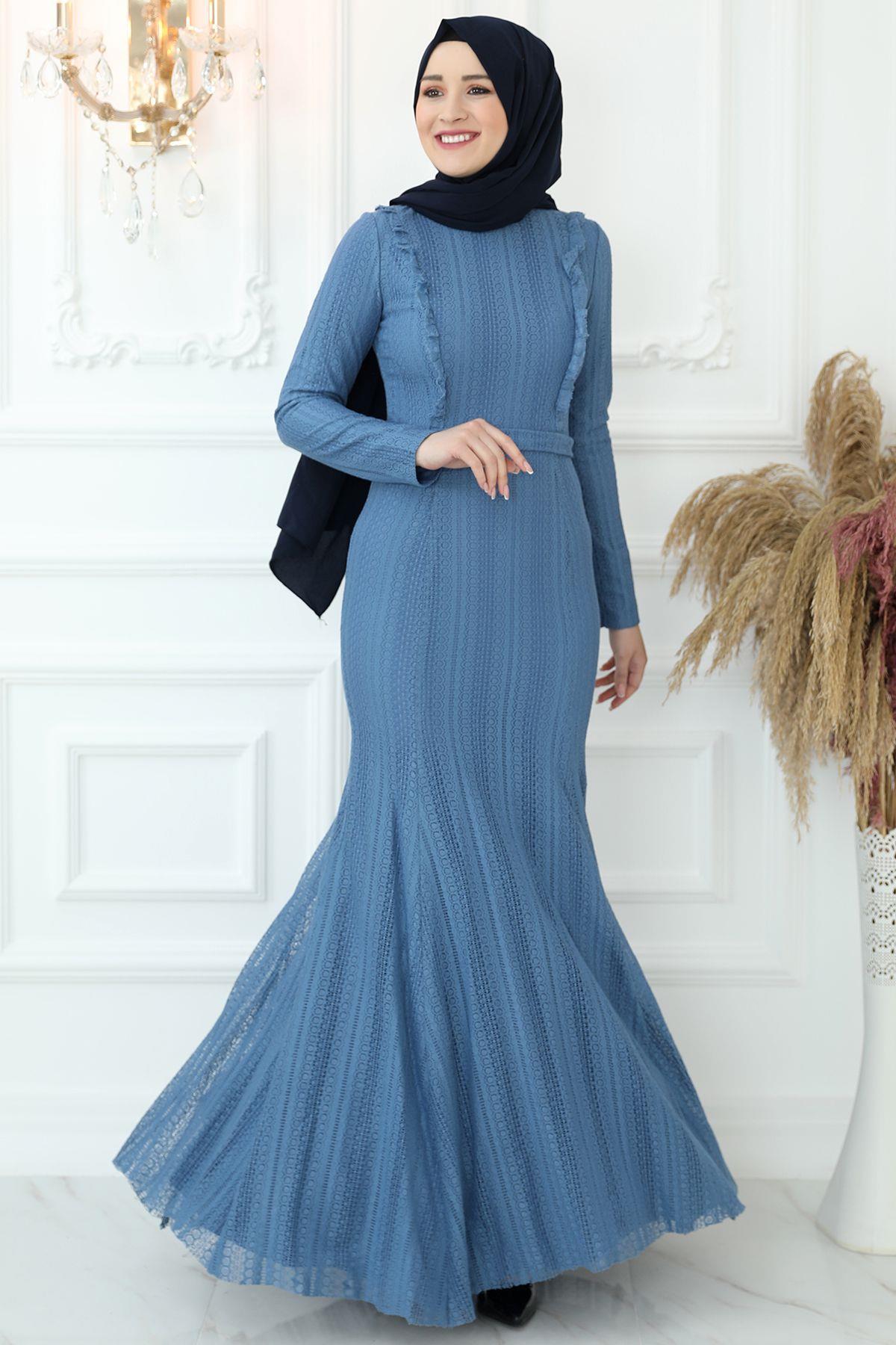 Belin Abiye İndigo AMH846AMH846-İNDİGOAmine Hüma