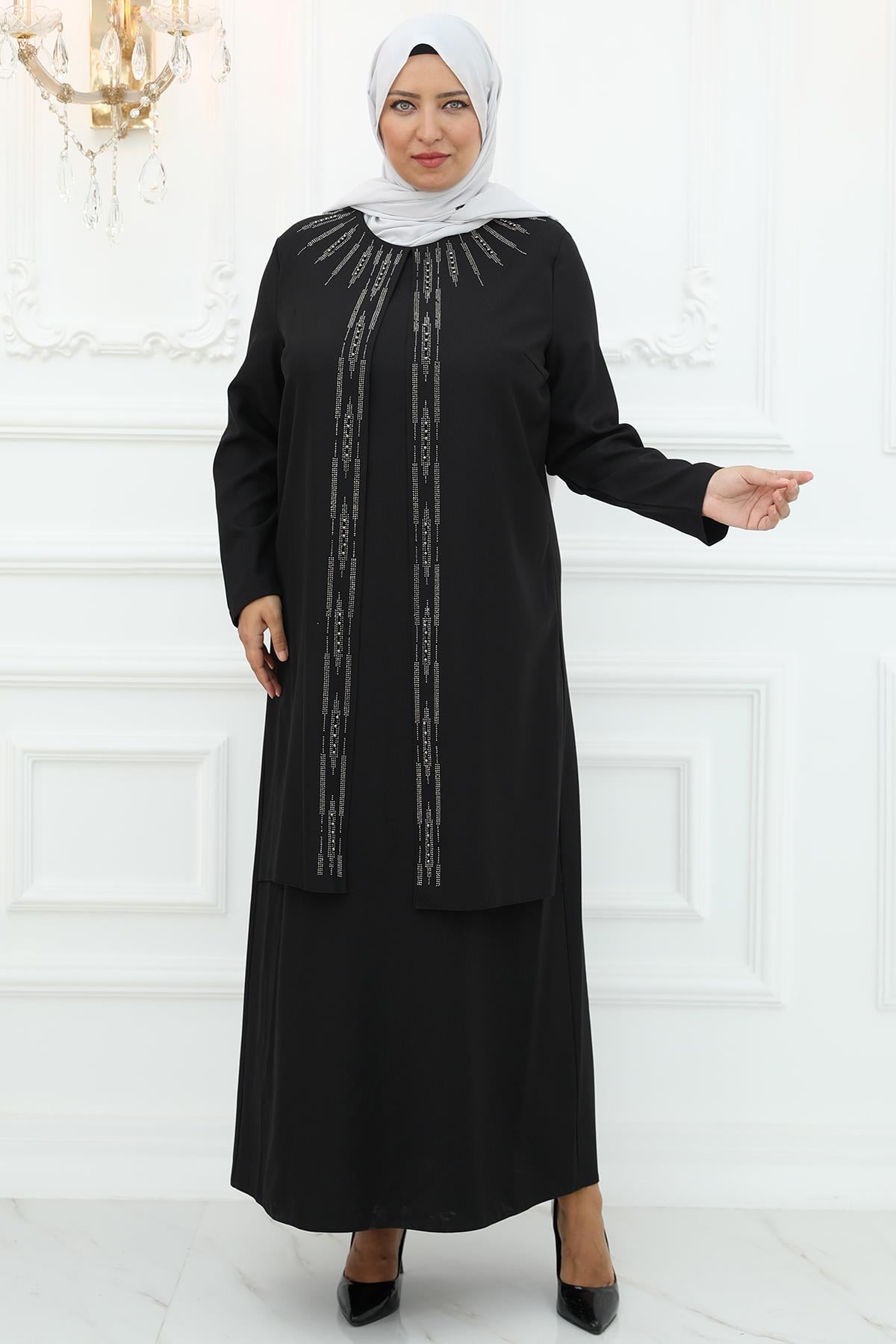 NİSA ABİYEAMH918-SİYAHAmine Hüma