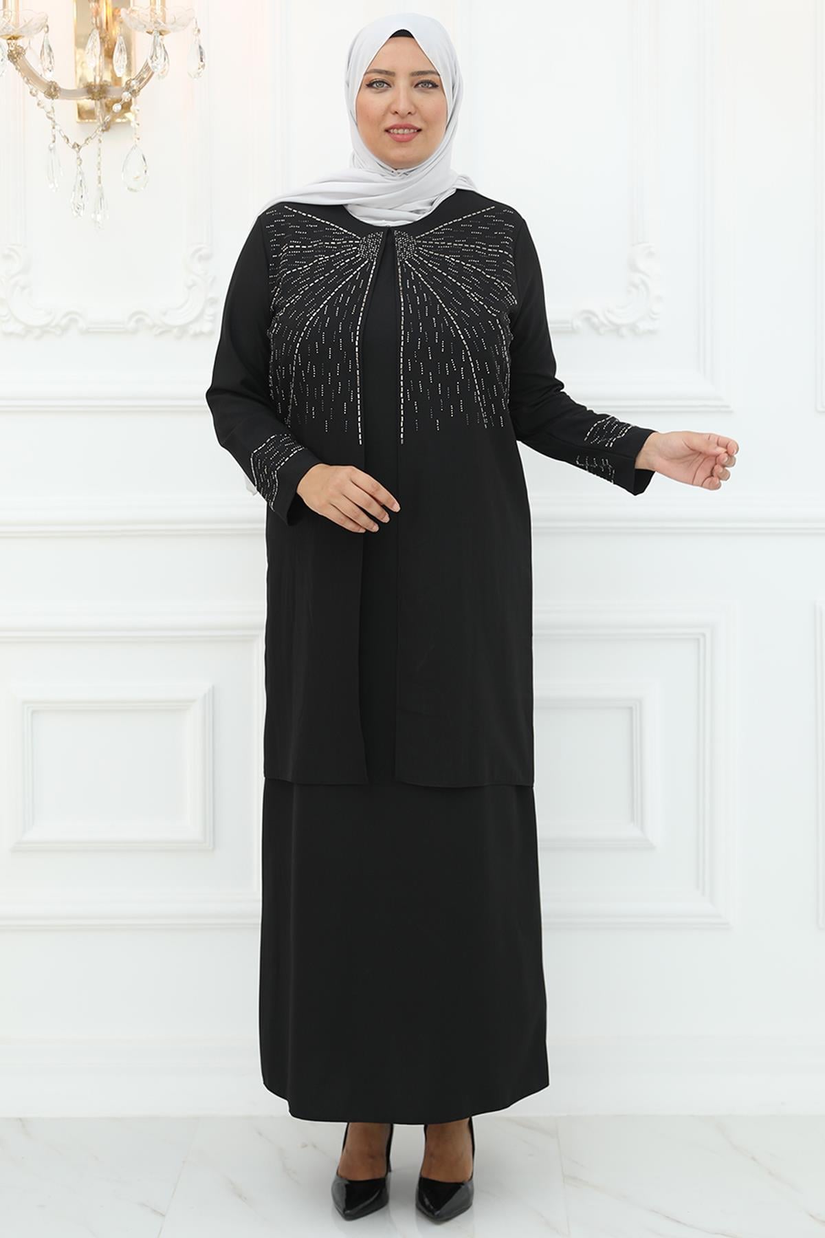 ŞÜKRAN ABİYEAMH920-SİYAHAmine Hüma