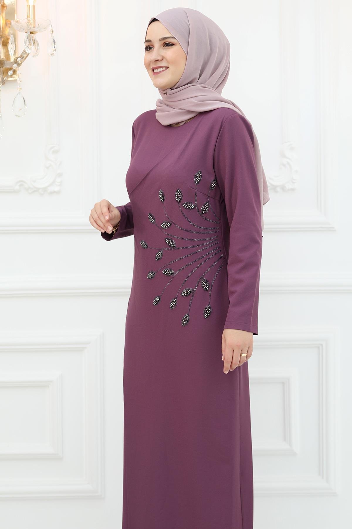 MİSLİNA ABİYEAMH932-VİOLETAmine Hüma