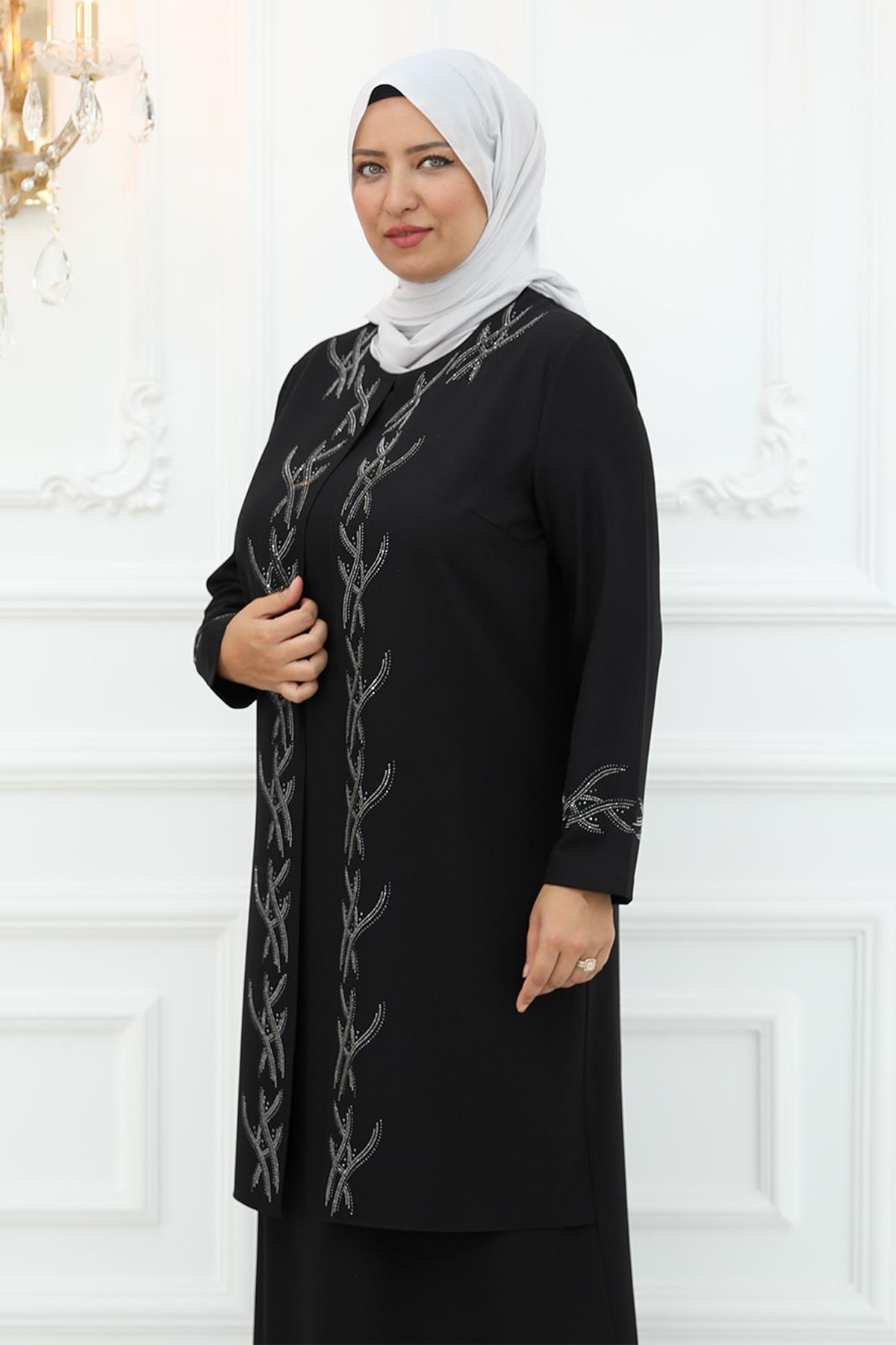 ZÜLEYHA ABİYEAMH936-SİYAHAmine Hüma